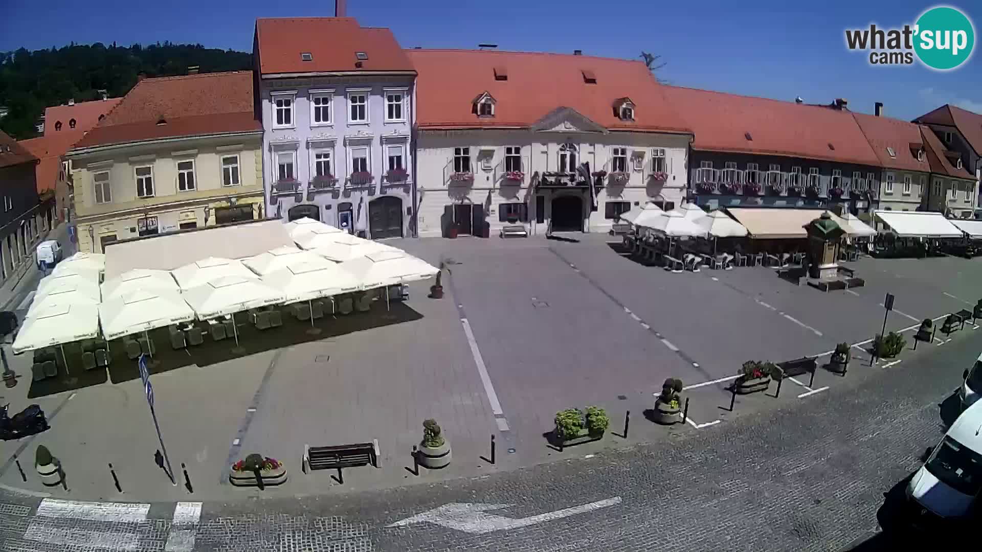 Live webcam Samobor – Pizza principale
