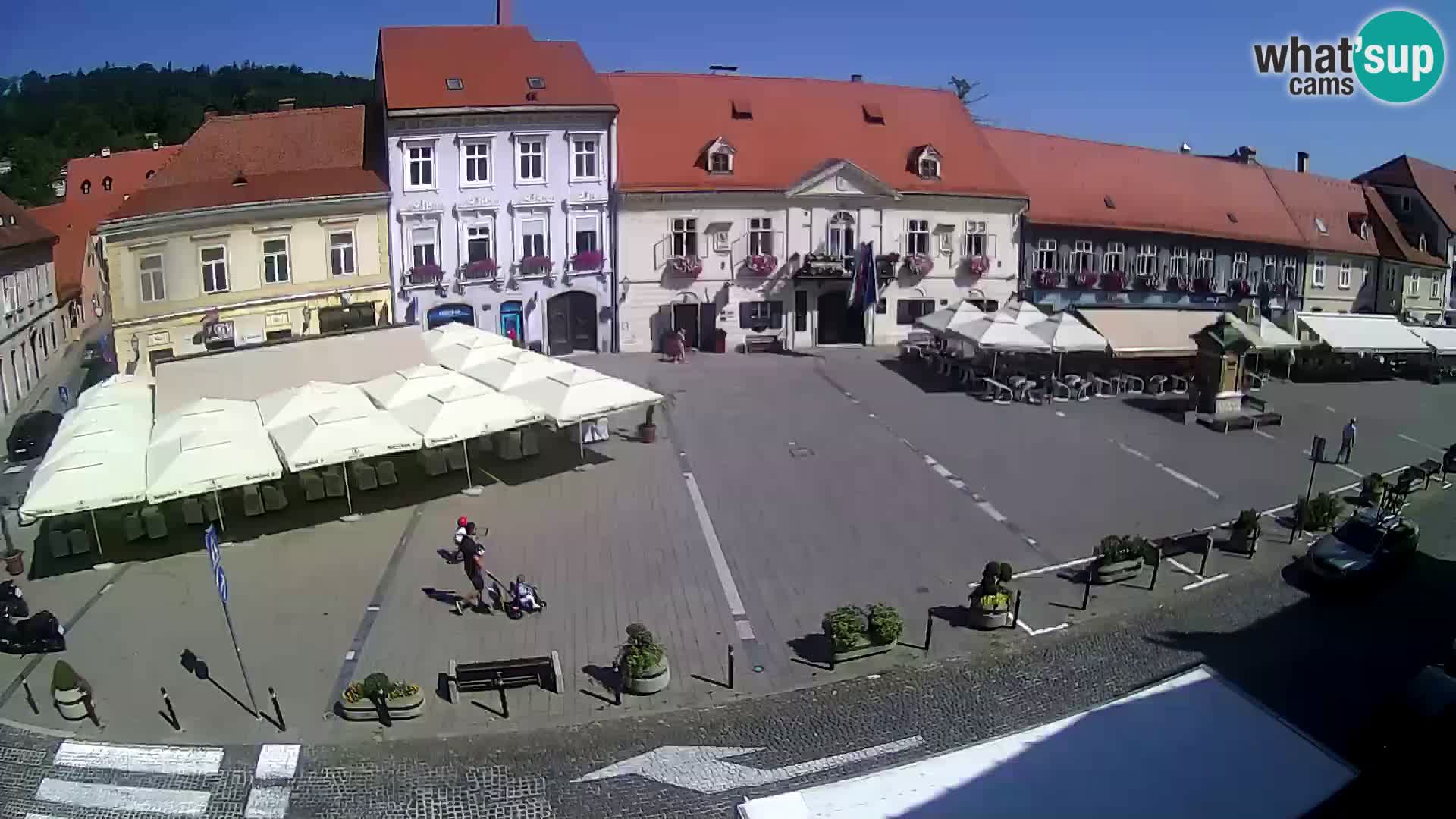 Live webcam Samobor – Pizza principale