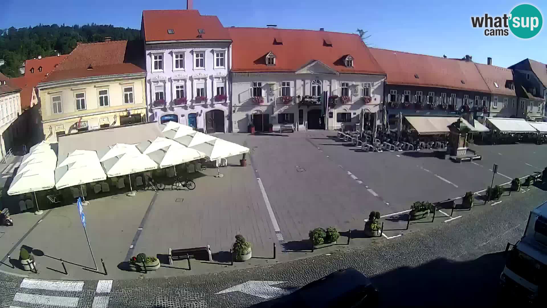 Live webcam Samobor – Pizza principale