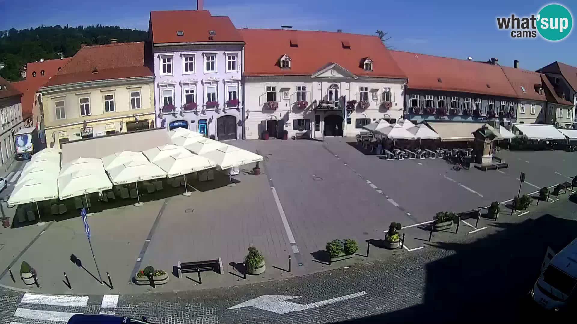Live webcam Samobor – Pizza principale