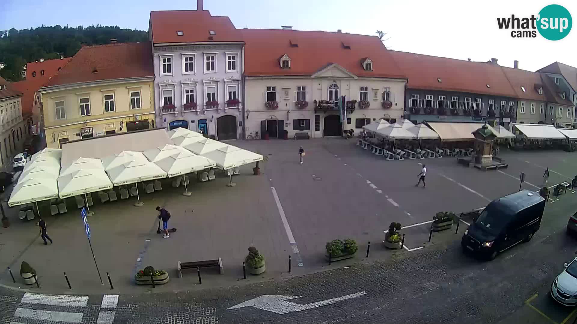 Live webcam Samobor – Pizza principale