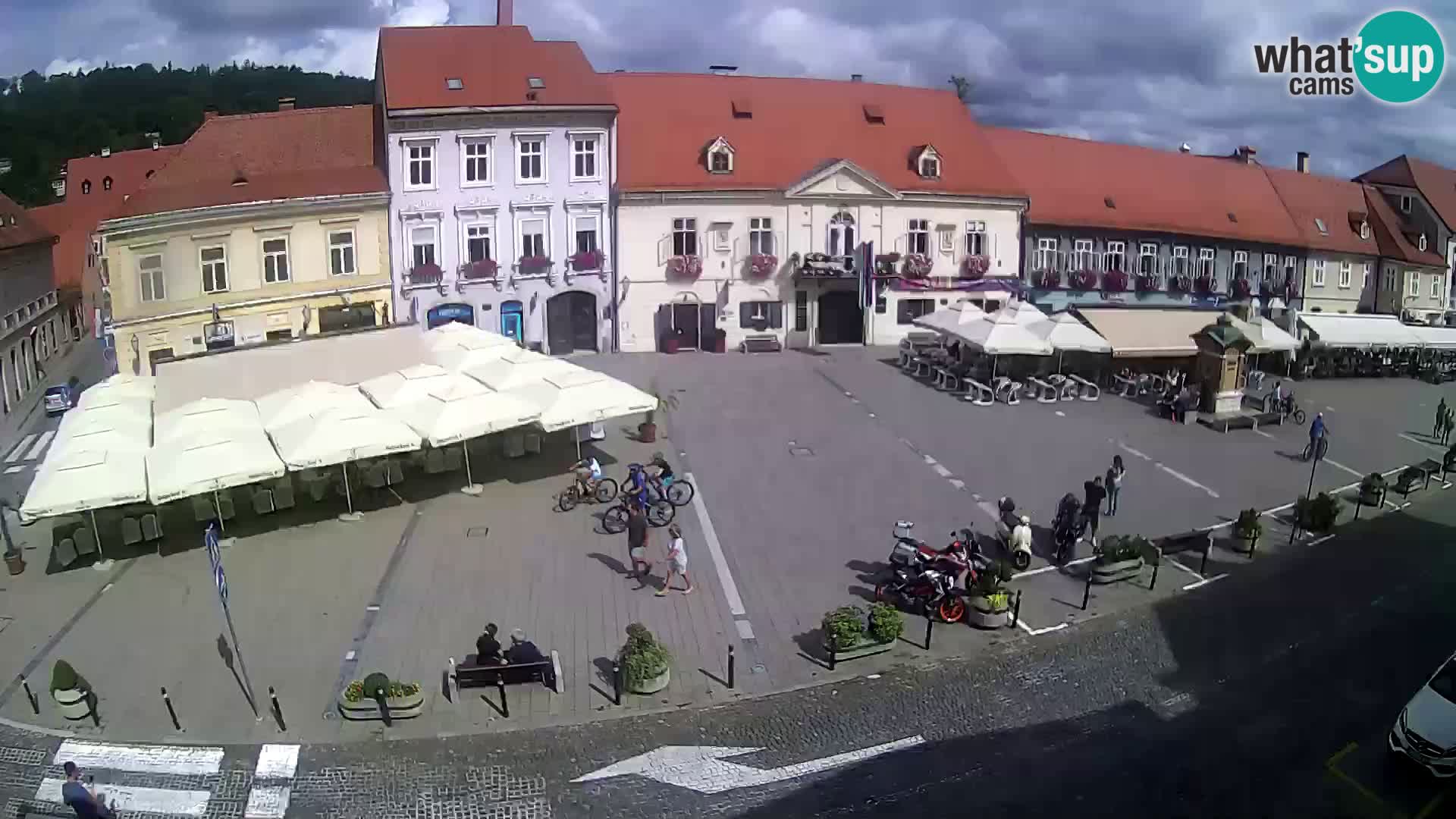 Live webcam Samobor – Pizza principale