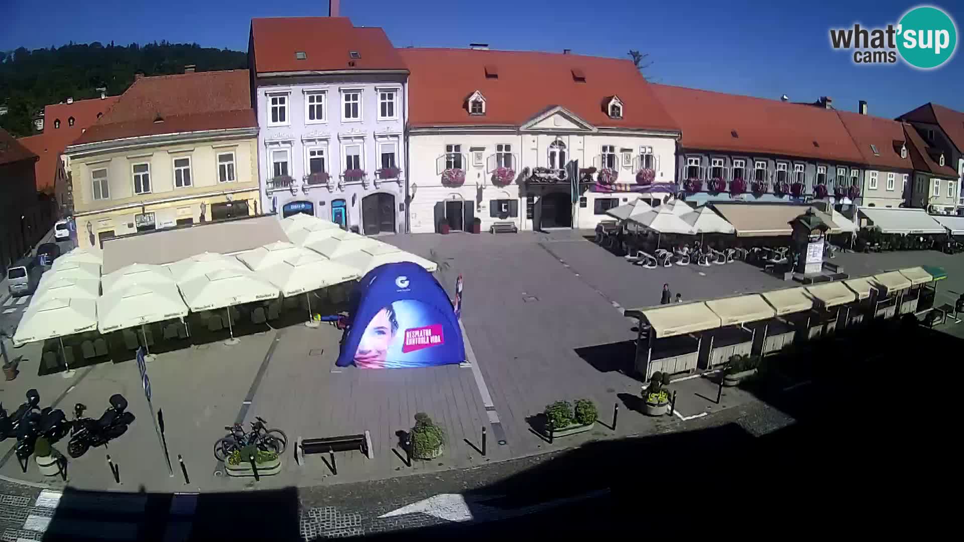 Live webcam Samobor – Pizza principale