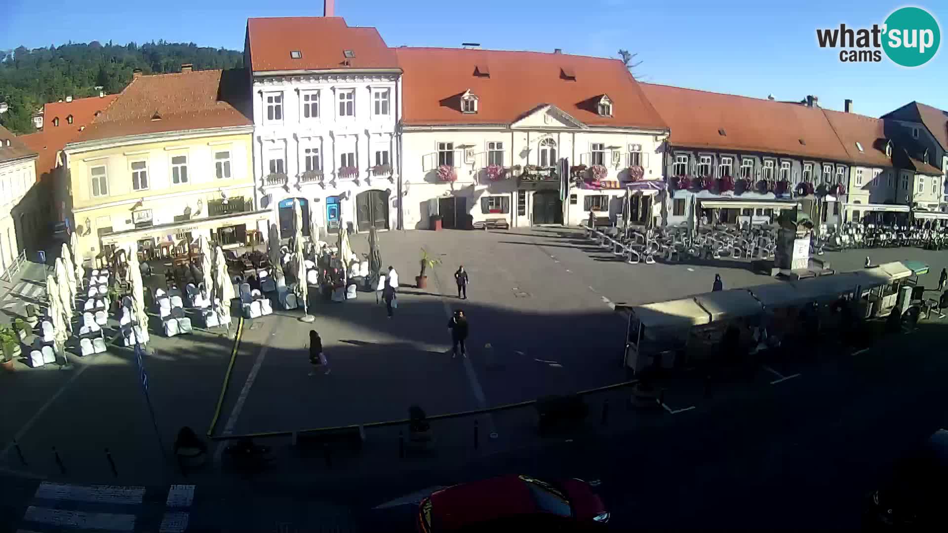 Live webcam Samobor – Pizza principale