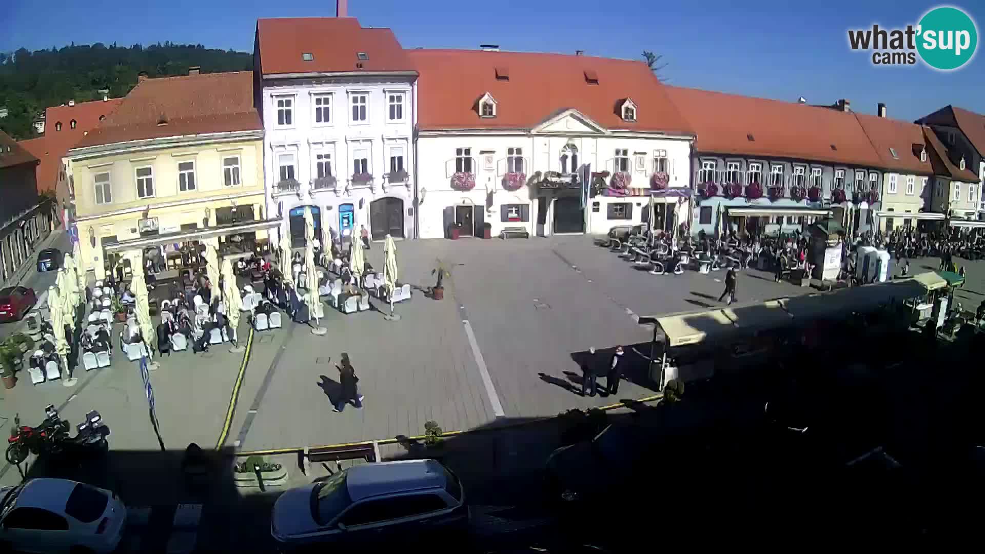 Live webcam Samobor – Pizza principale