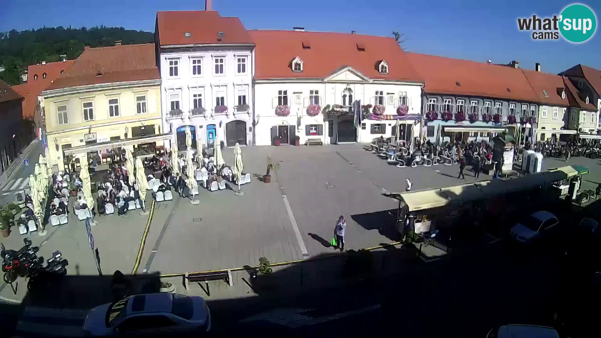 Live webcam Samobor – Pizza principale