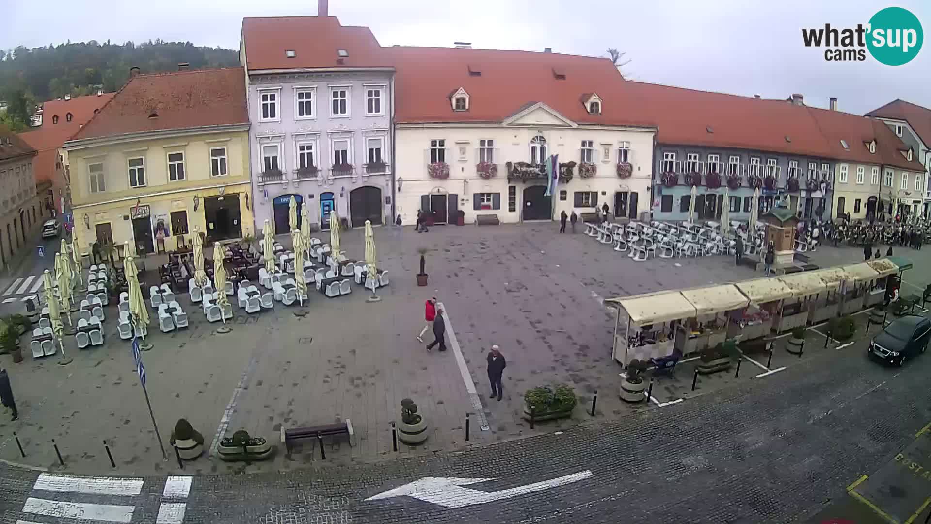 Live webcam Samobor – Pizza principale