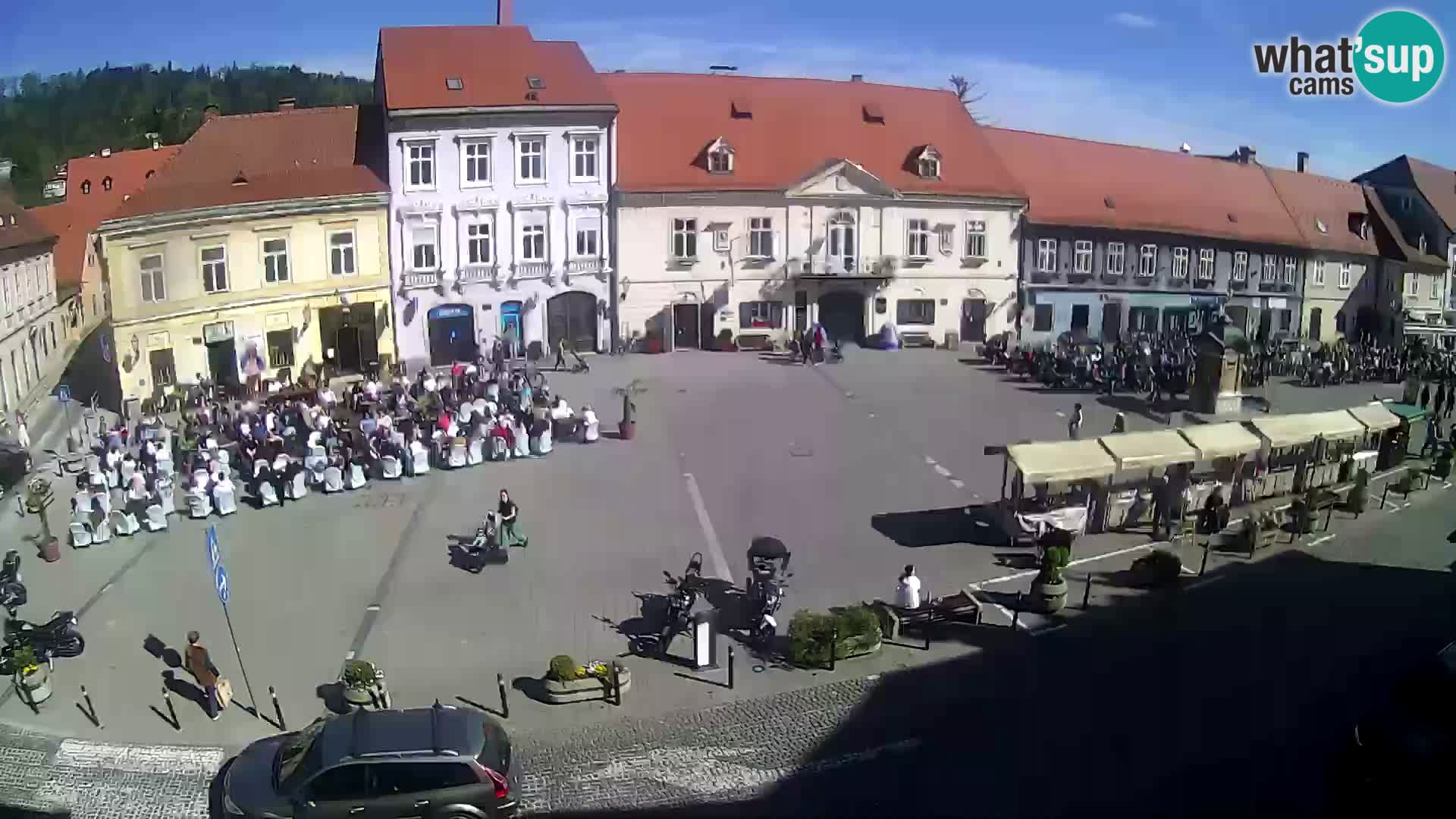 Camera en vivo Samobor – Plaza principal