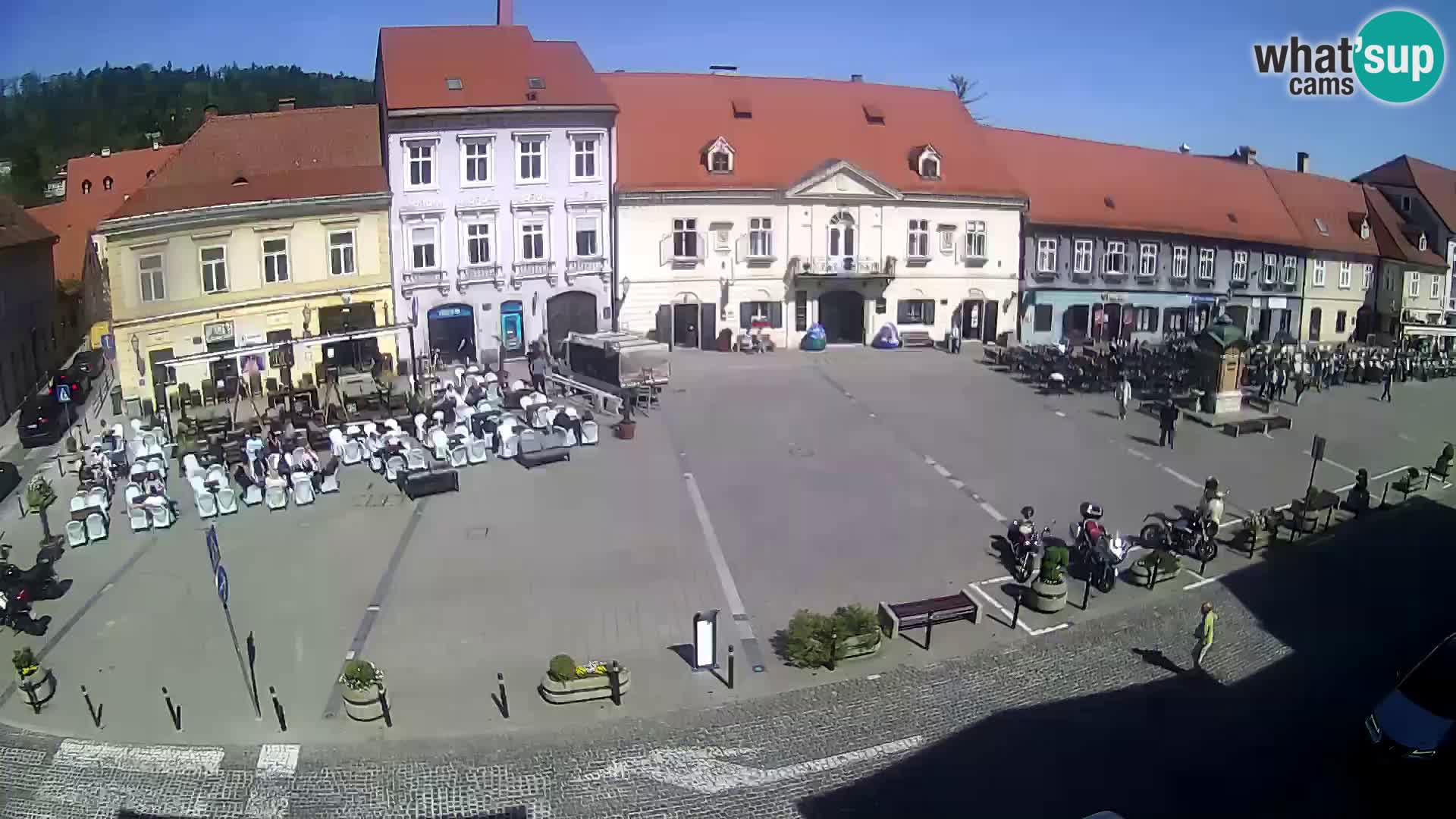Live webcam Samobor – Pizza principale