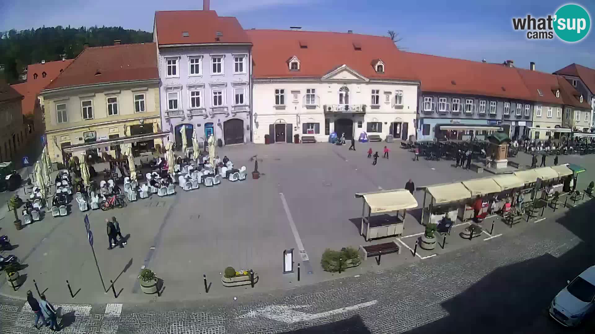 Live webcam Samobor – Pizza principale