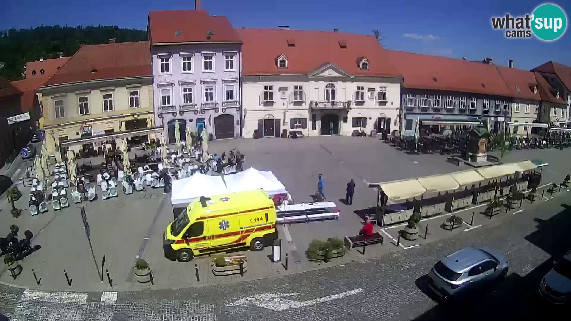 Live webcam Samobor – Pizza principale