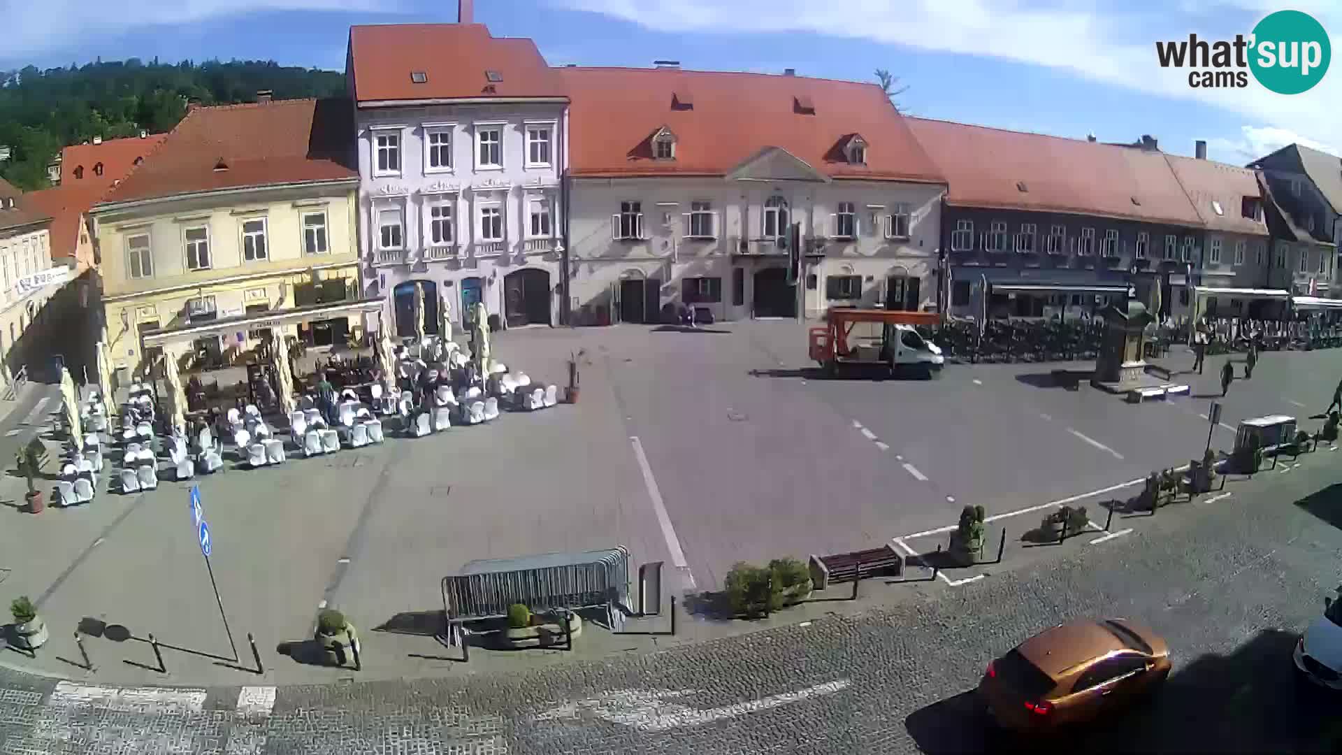 Live webcam Samobor – Pizza principale