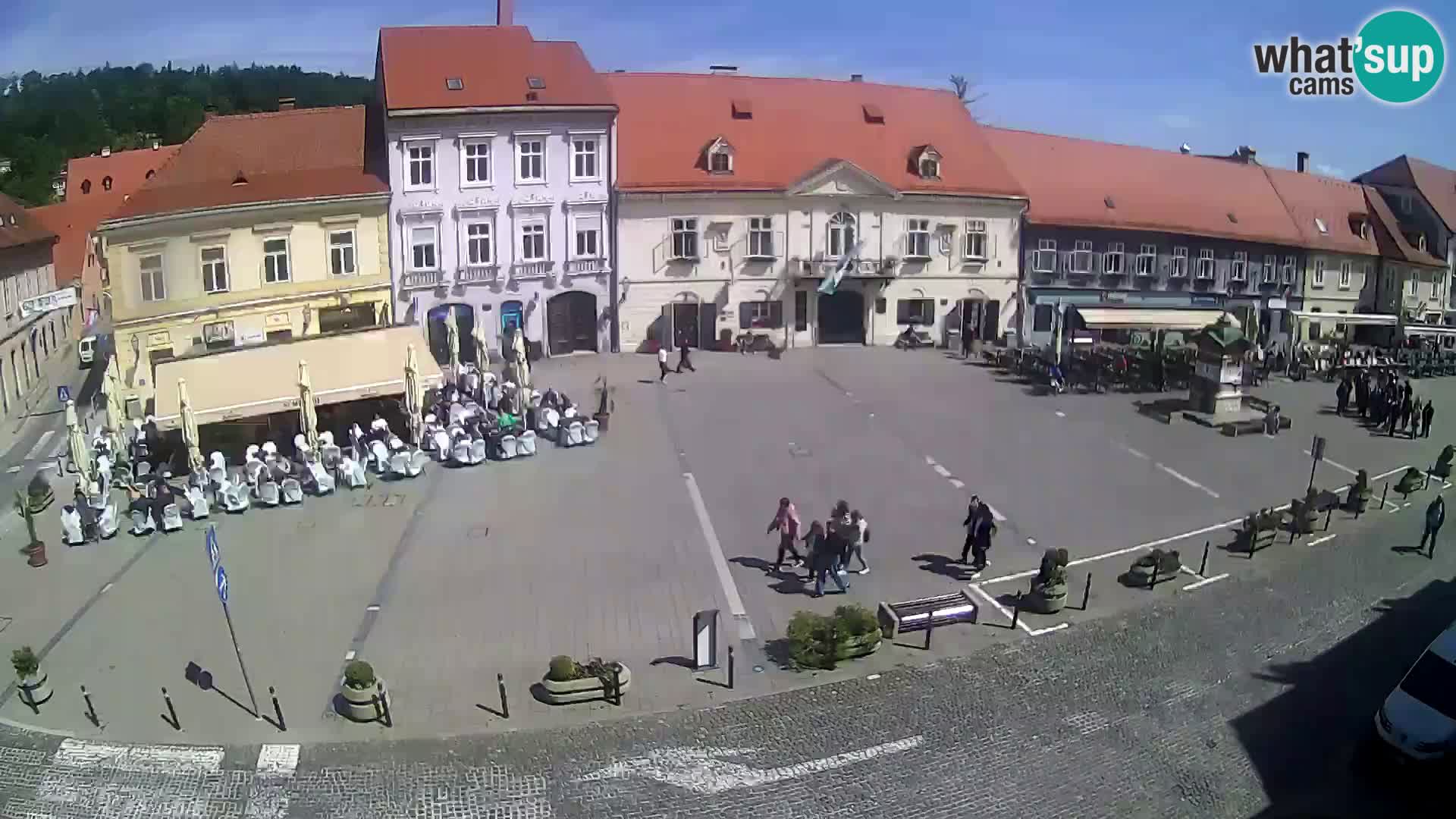 Camera en vivo Samobor – Plaza principal