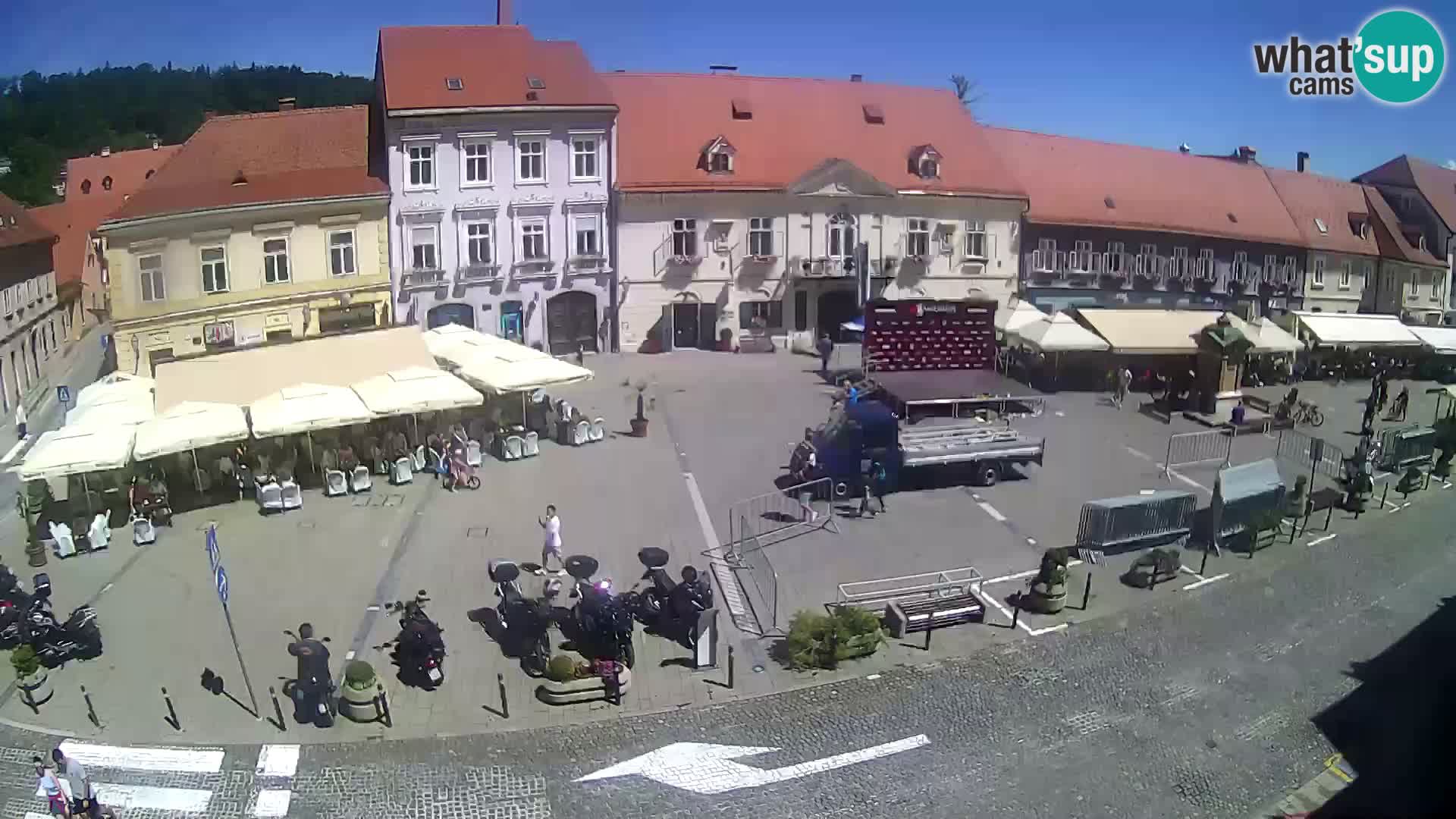 Camera en vivo Samobor – Plaza principal