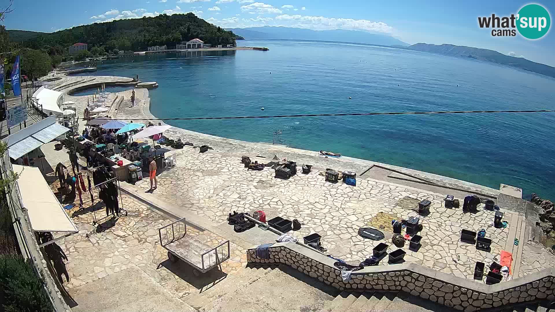 Selce – spiaggia – Diving center
