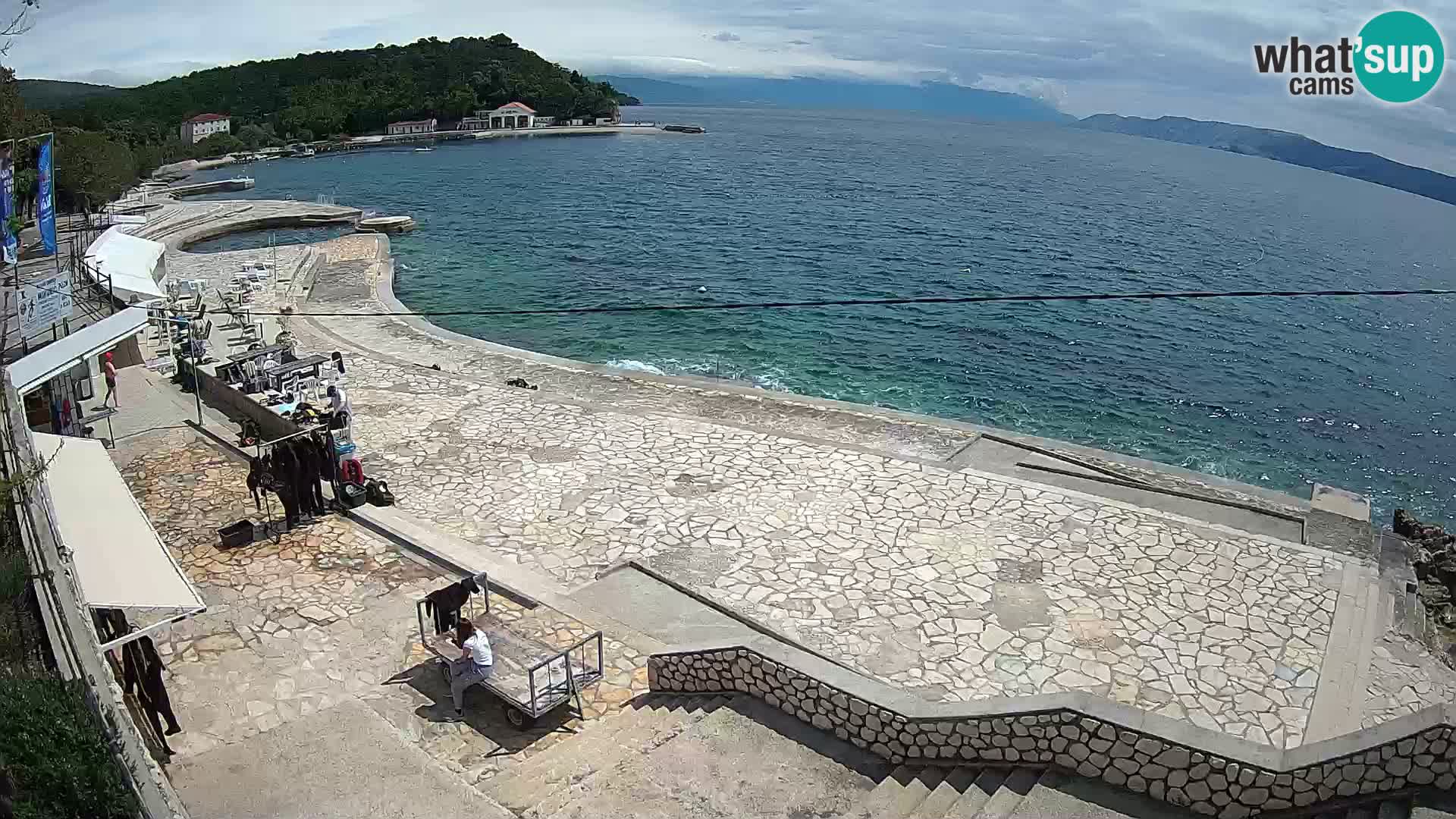 Selce – beach – Diving center