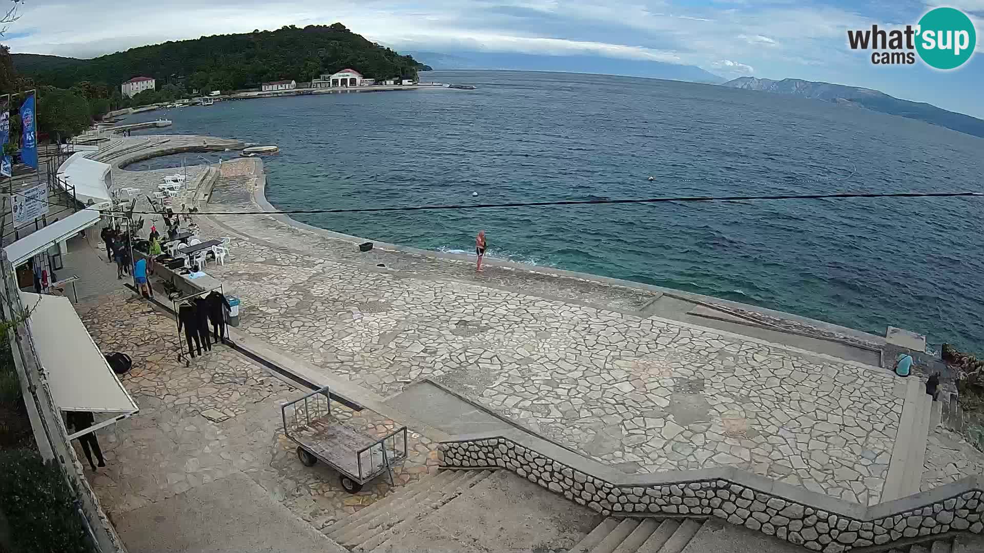 Selce – plage – centre de plongée