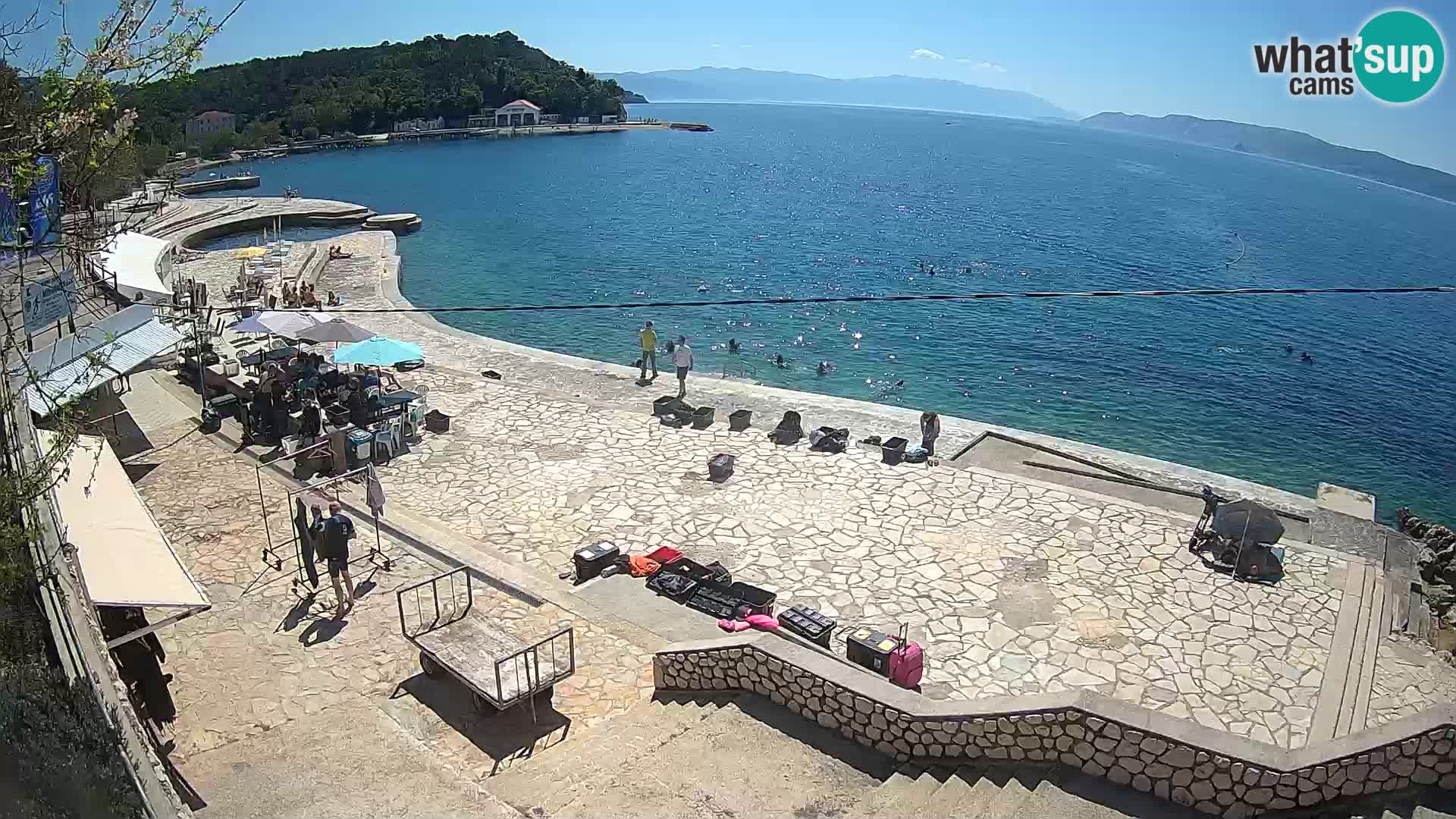 Selce – Strand – Tauchzentrum