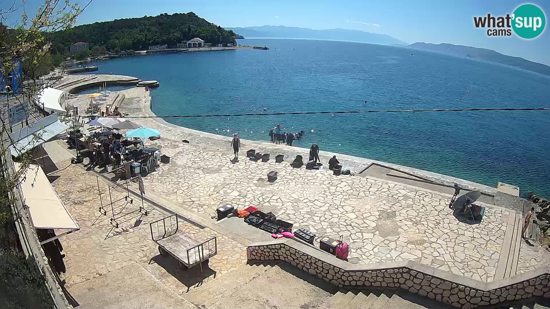 Selce – spiaggia – Diving center