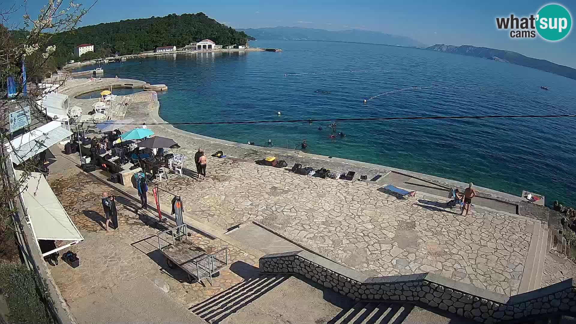 Selce – plaža – Ronilački centar