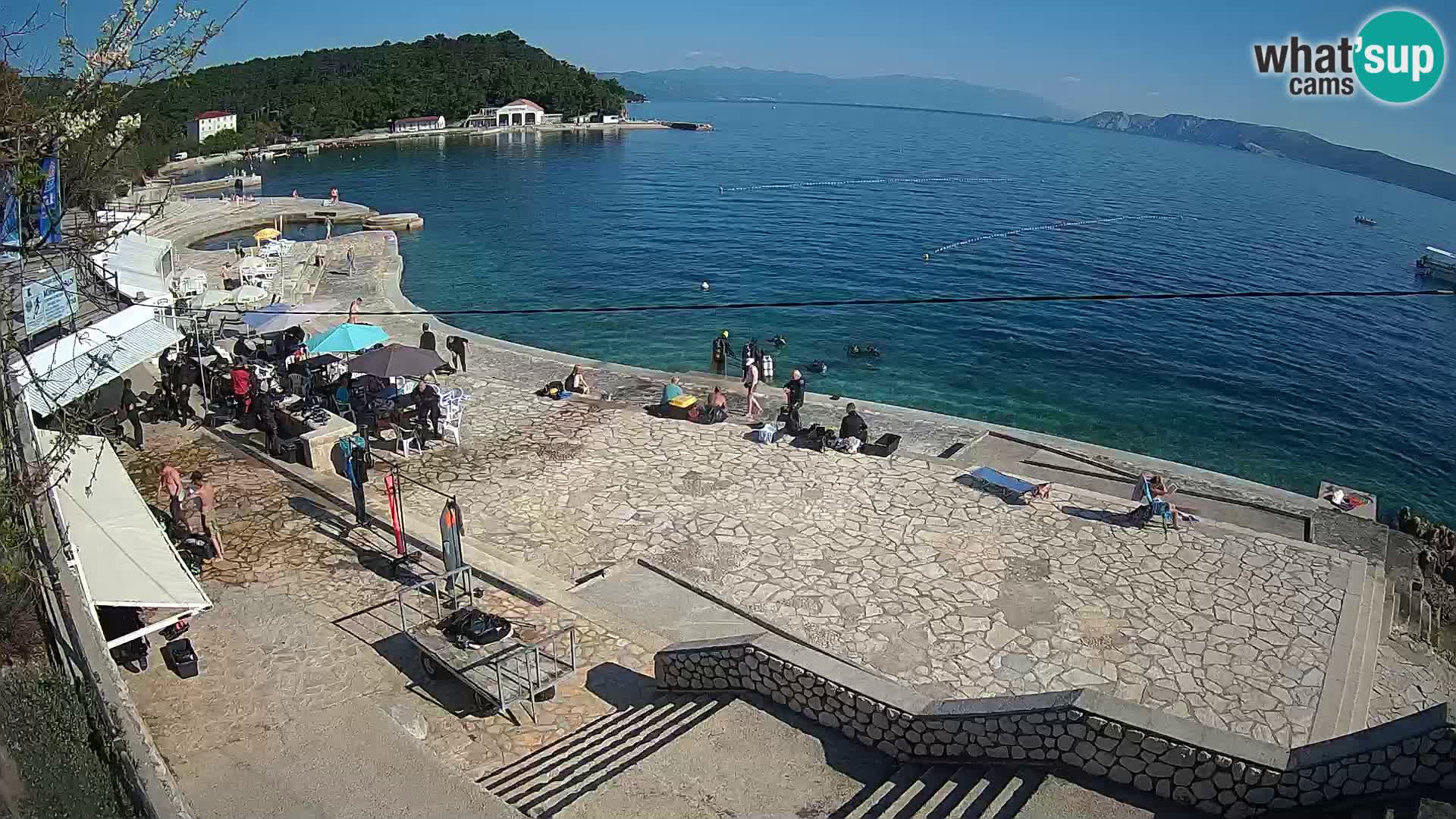 Selce – spiaggia – Diving center