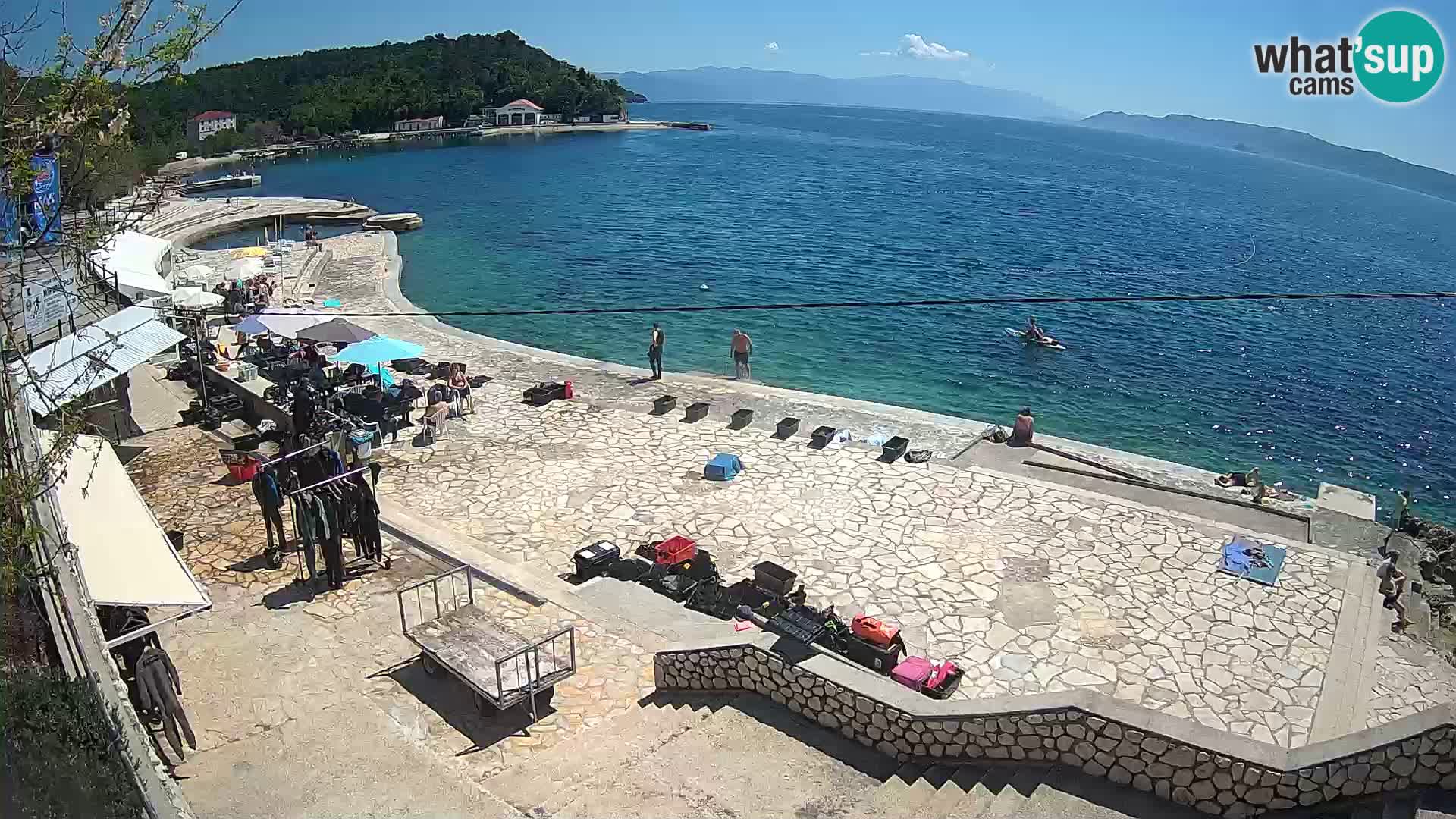 Selce – beach – Diving center