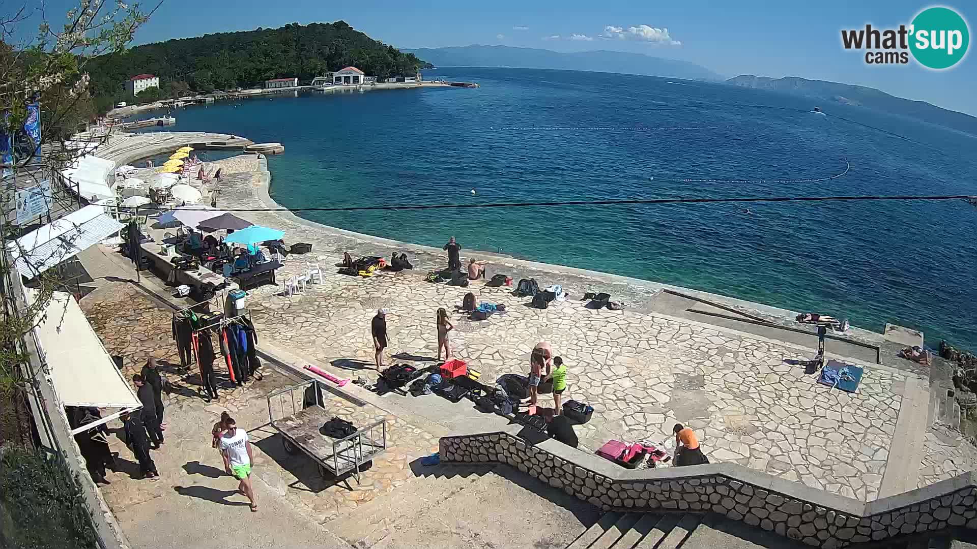 Selce – plage – centre de plongée