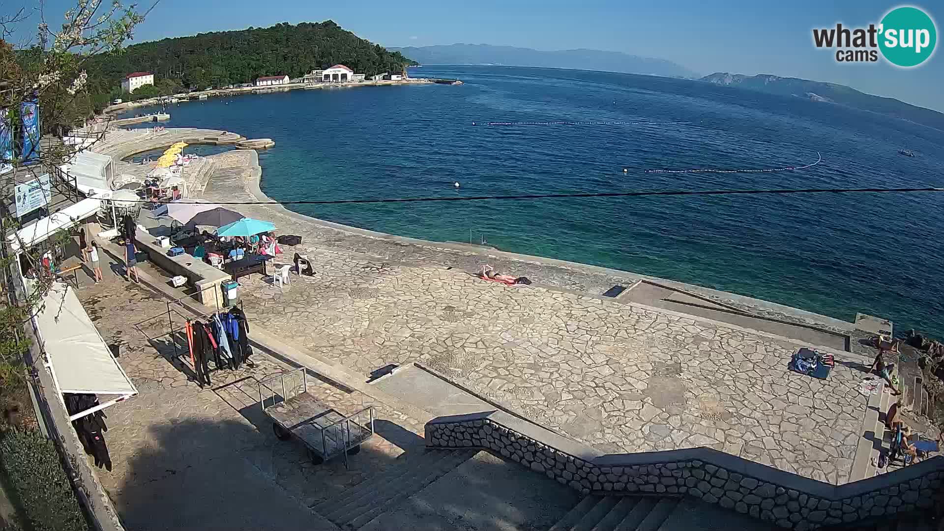 Selce – beach – Diving center