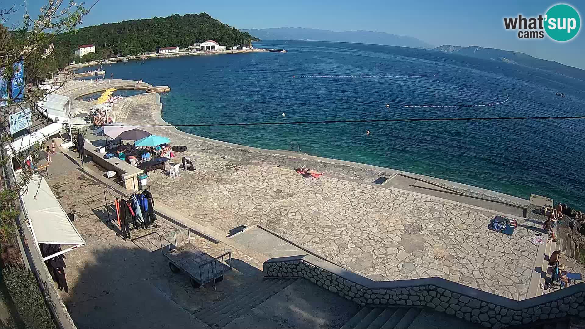 Selce – spiaggia – Diving center