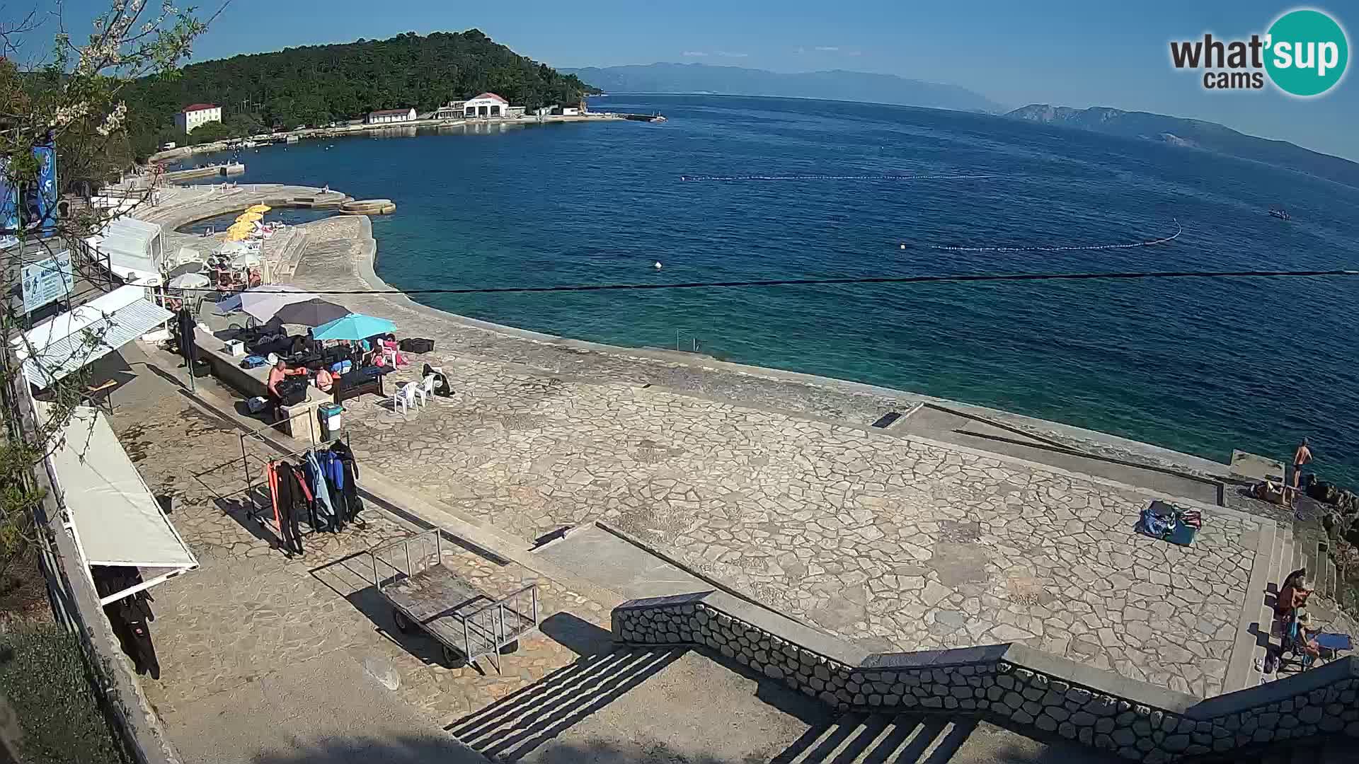 Selce – Strand – Tauchzentrum