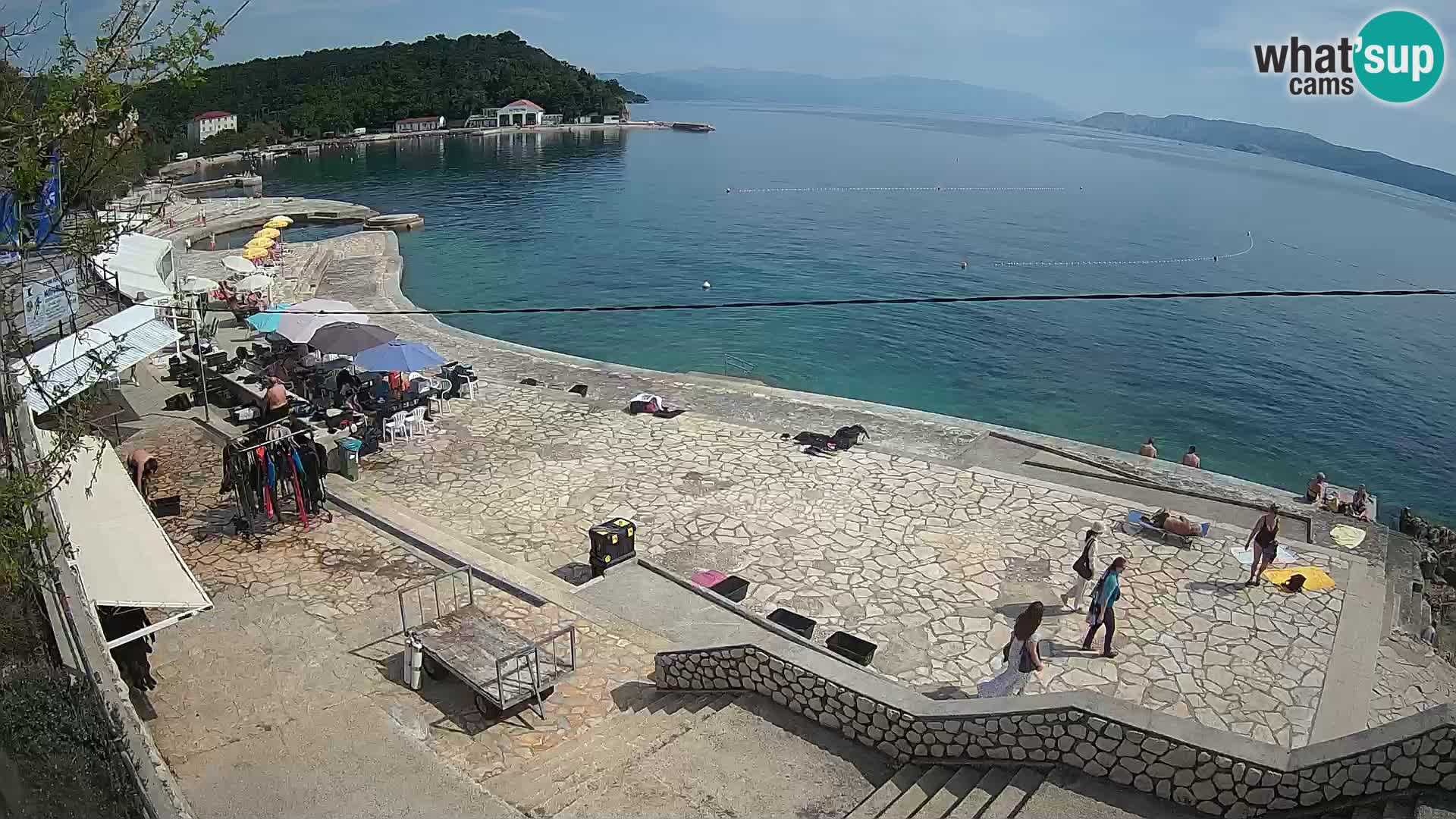 Selce – Strand – Tauchzentrum
