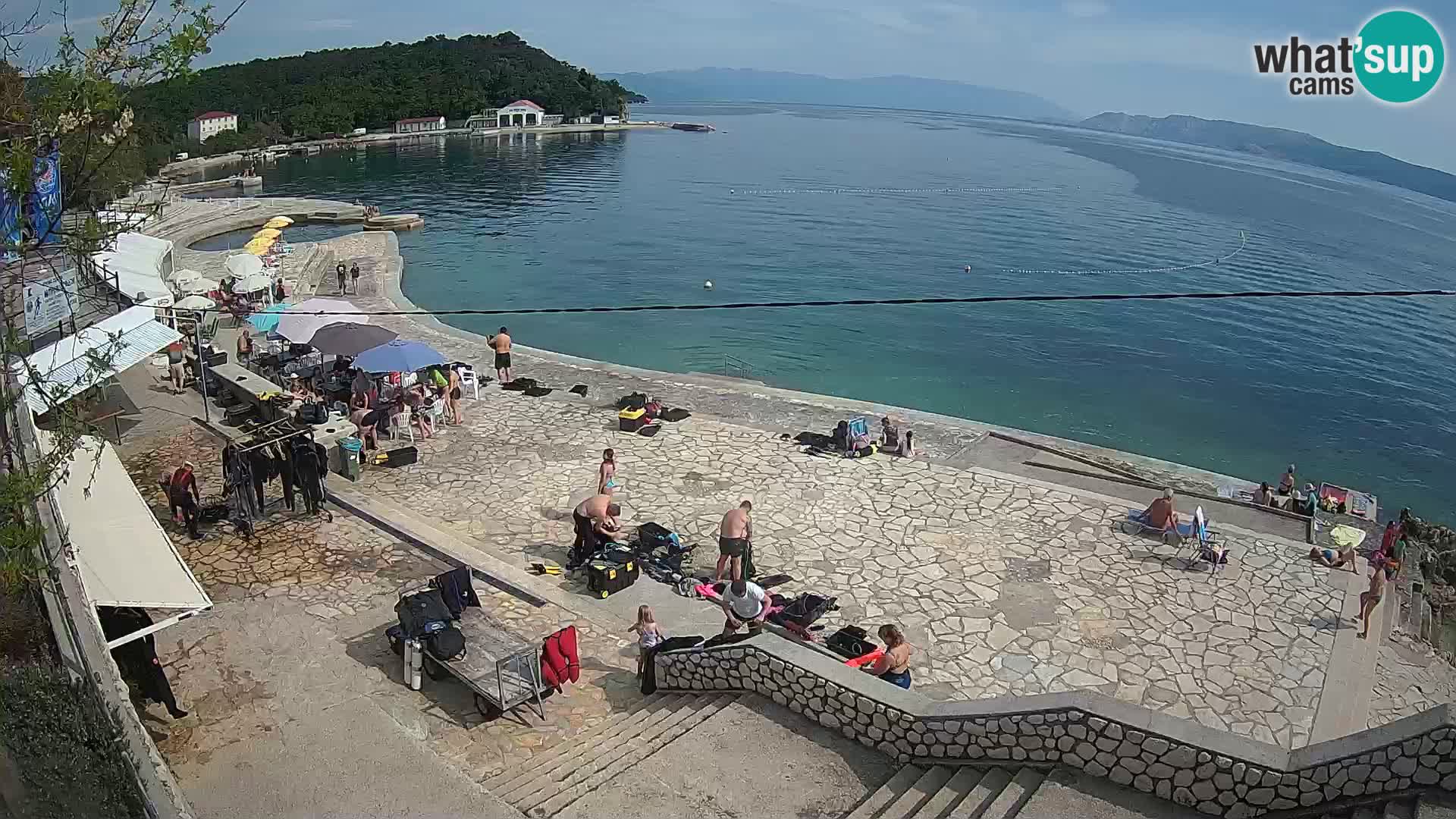 Selce – spiaggia – Diving center