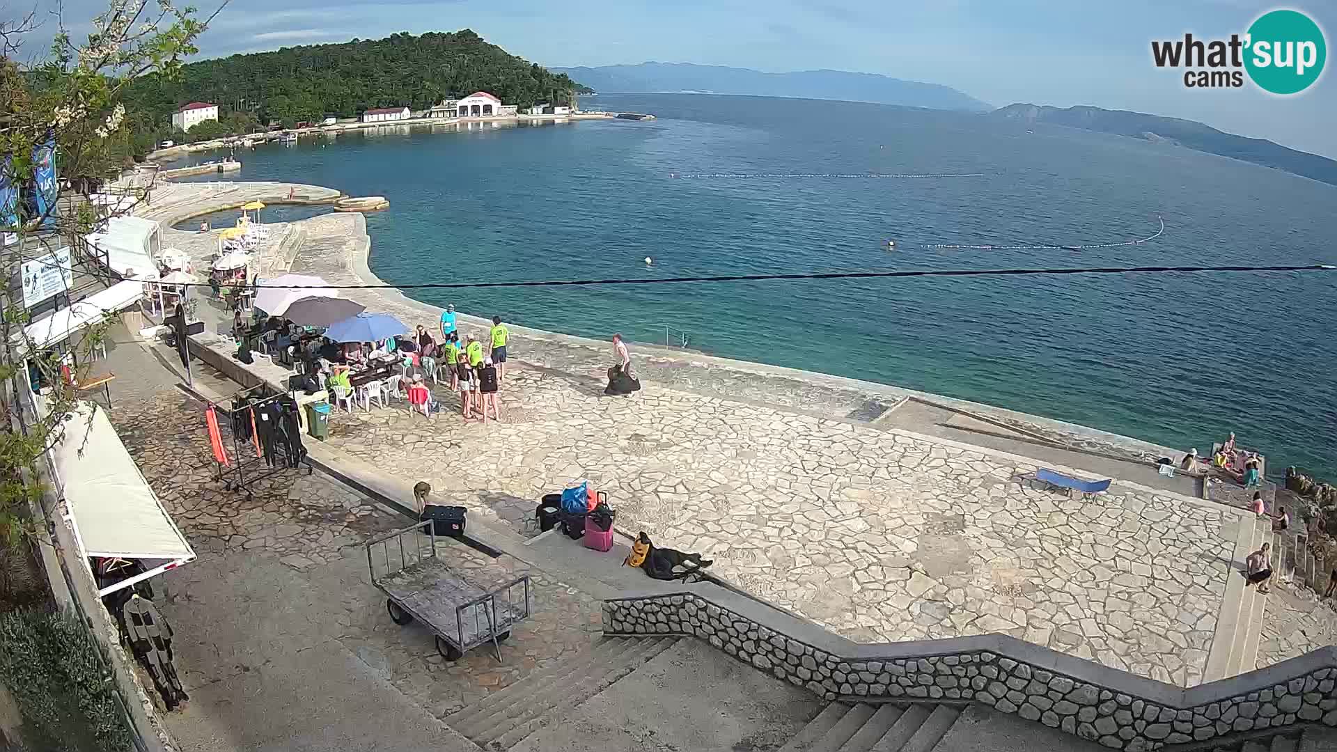 Selce – Strand – Tauchzentrum