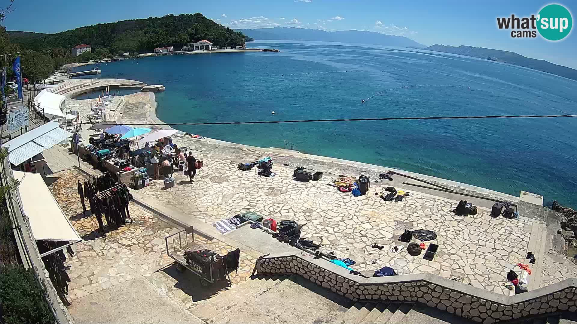 Selce – spiaggia – Diving center