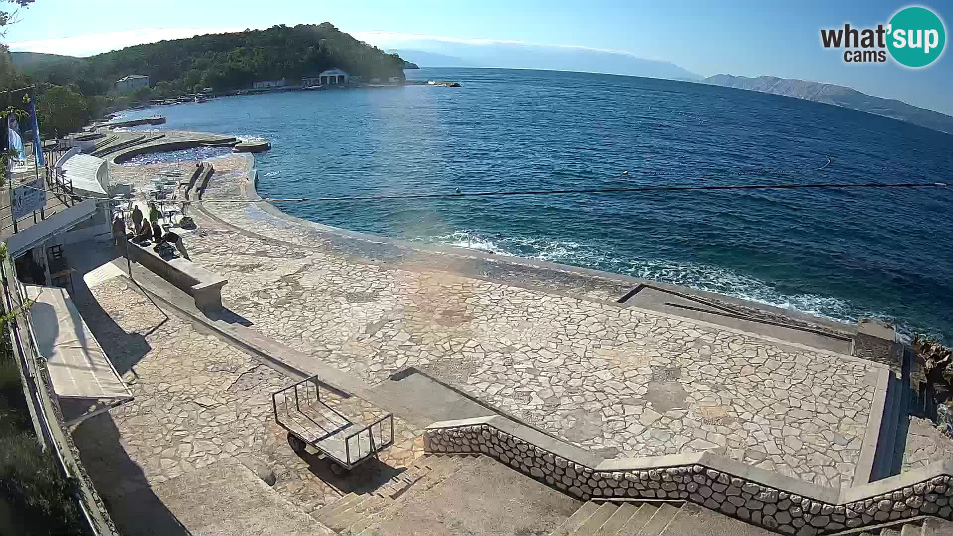 Selce – beach – Diving center