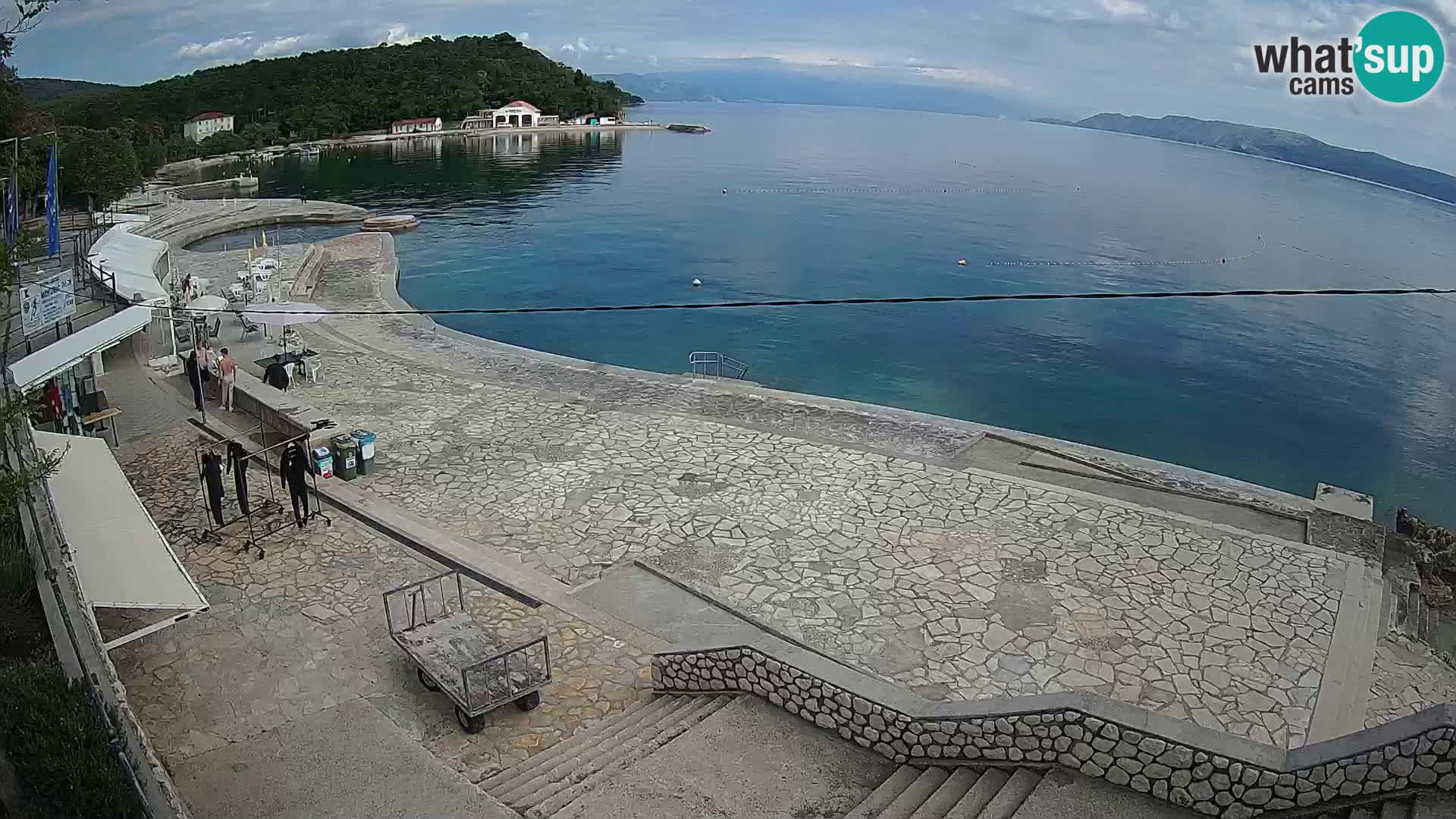 Selce – beach – Diving center