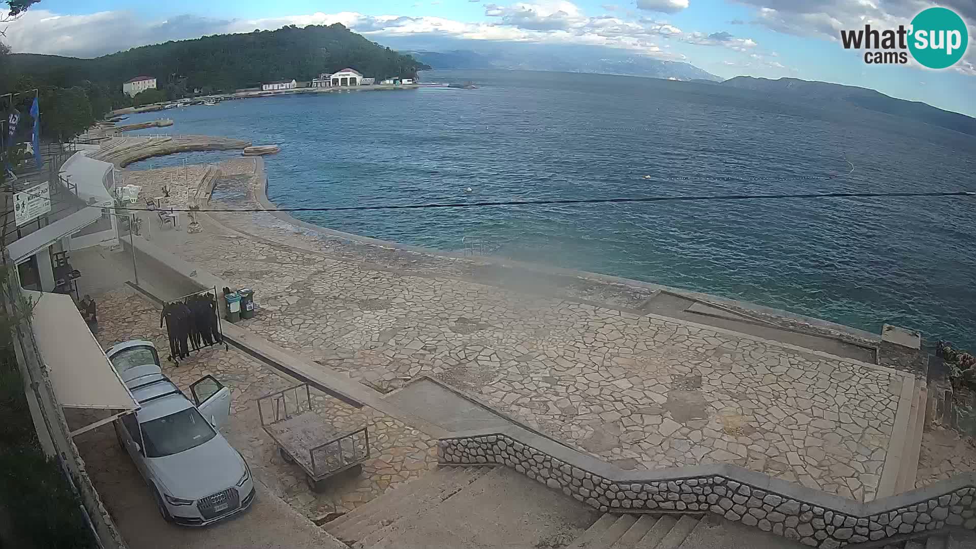 Selce – beach – Diving center