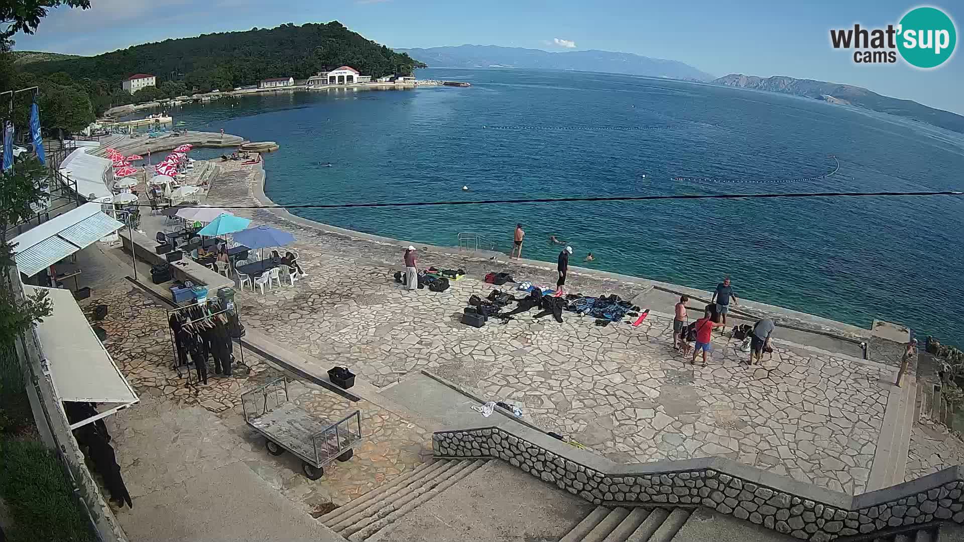 Selce – plage – centre de plongée