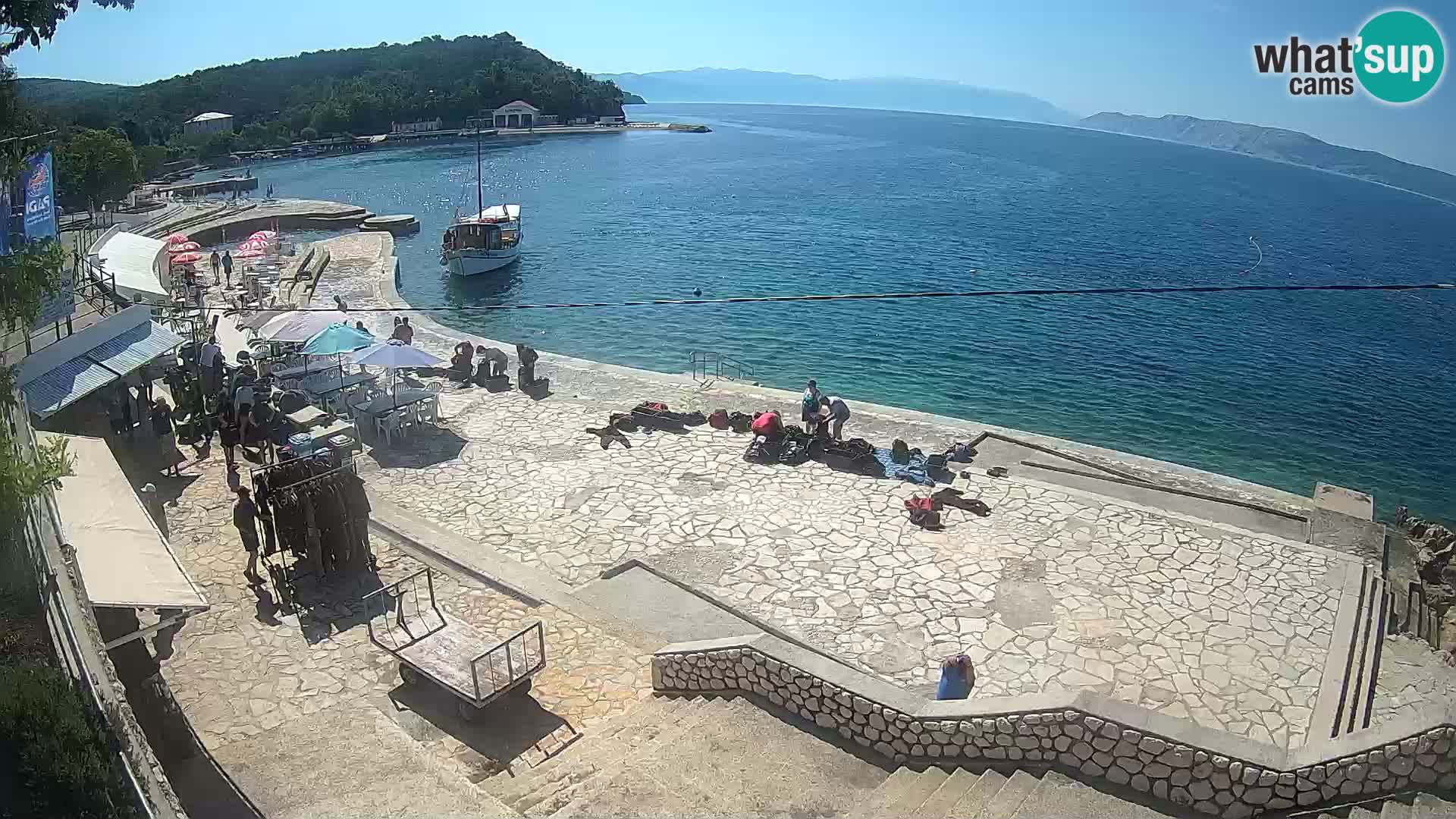 Selce – Strand – Tauchzentrum