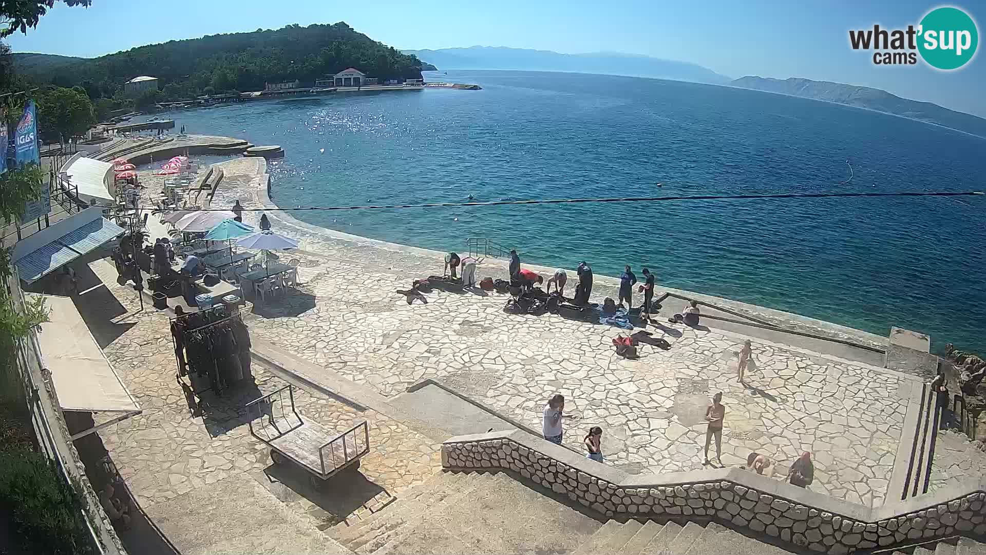 Selce – beach – Diving center