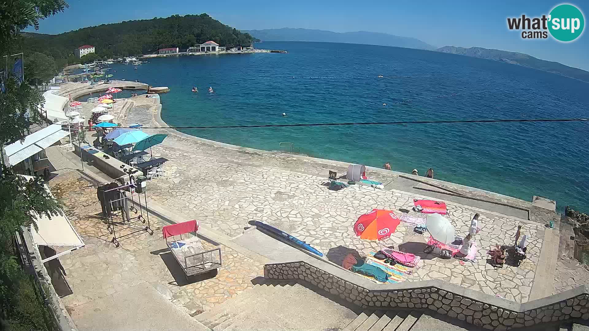 Selce – beach – Diving center