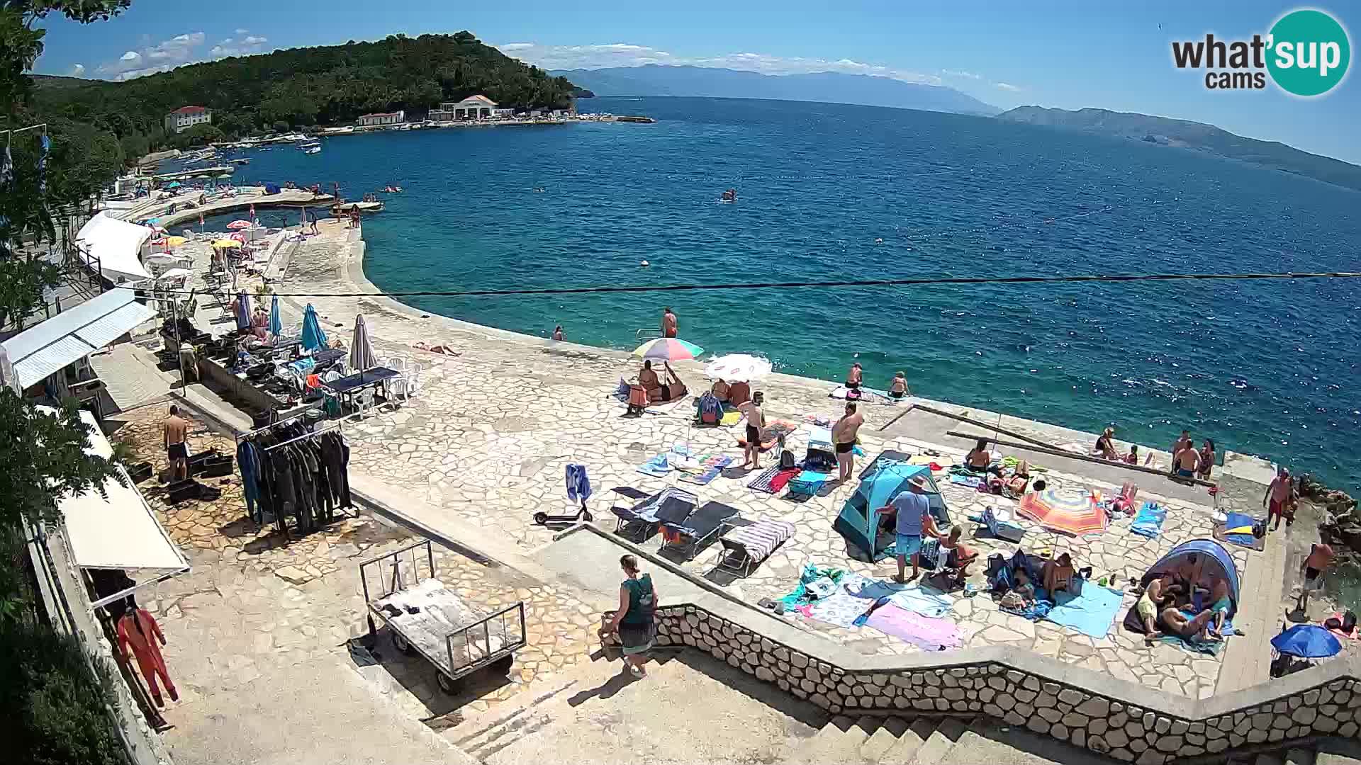 Selce – Strand – Tauchzentrum