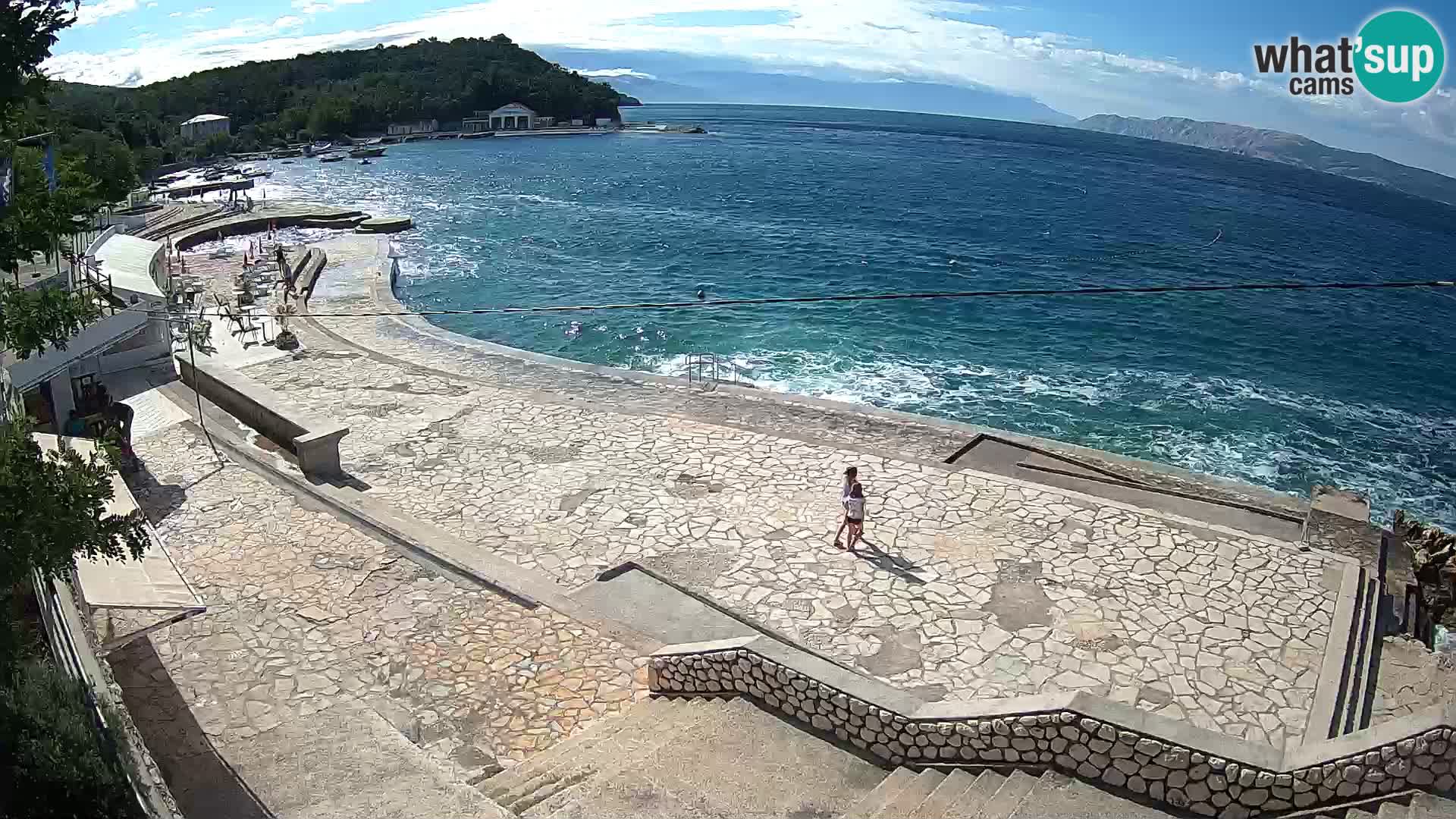 Selce – beach – Diving center