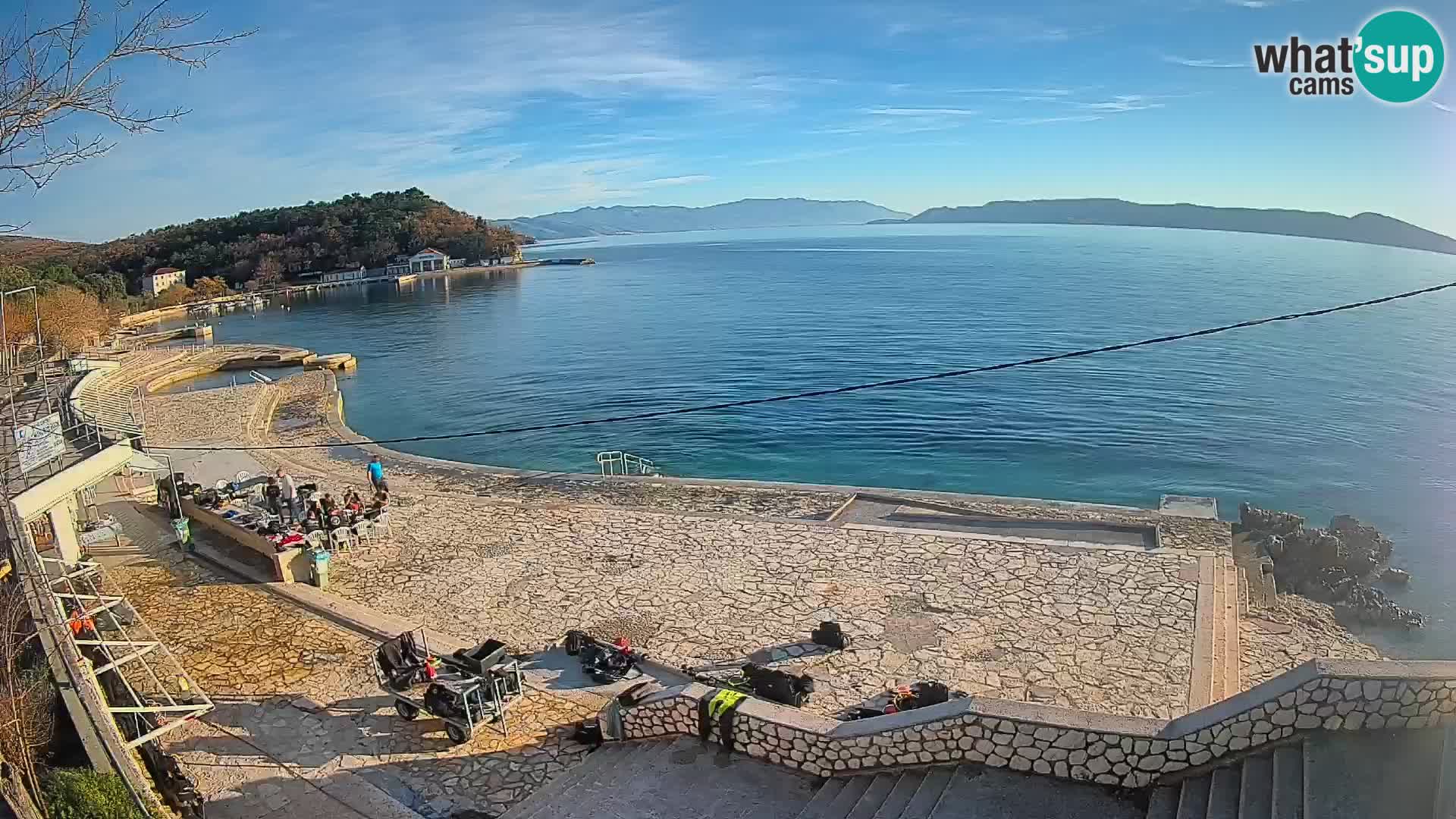 Selce – plage – centre de plongée