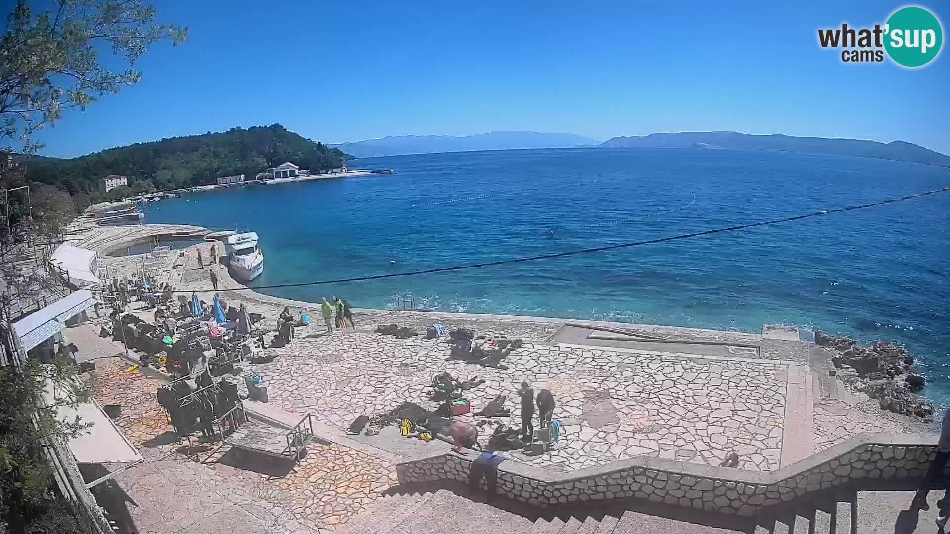 Selce – Strand – Tauchzentrum