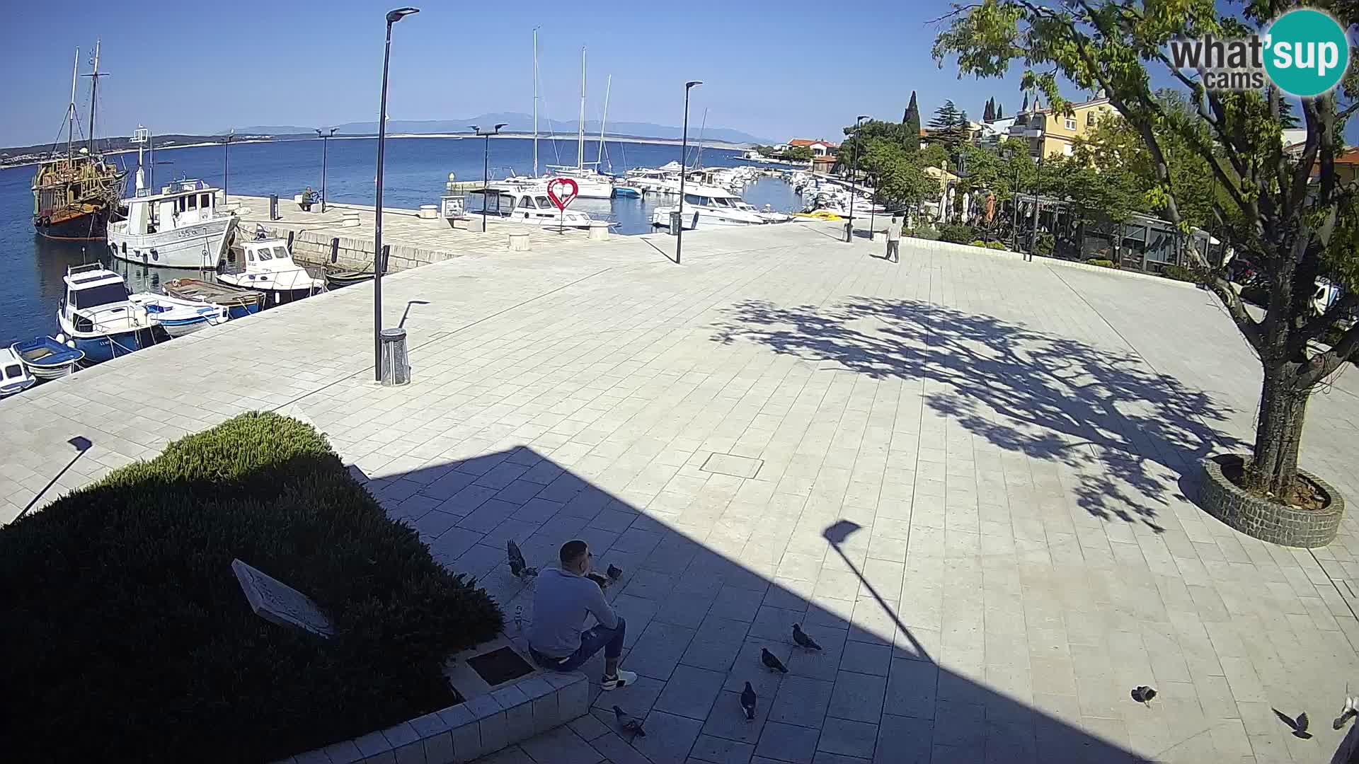 Livecam Selce – main square