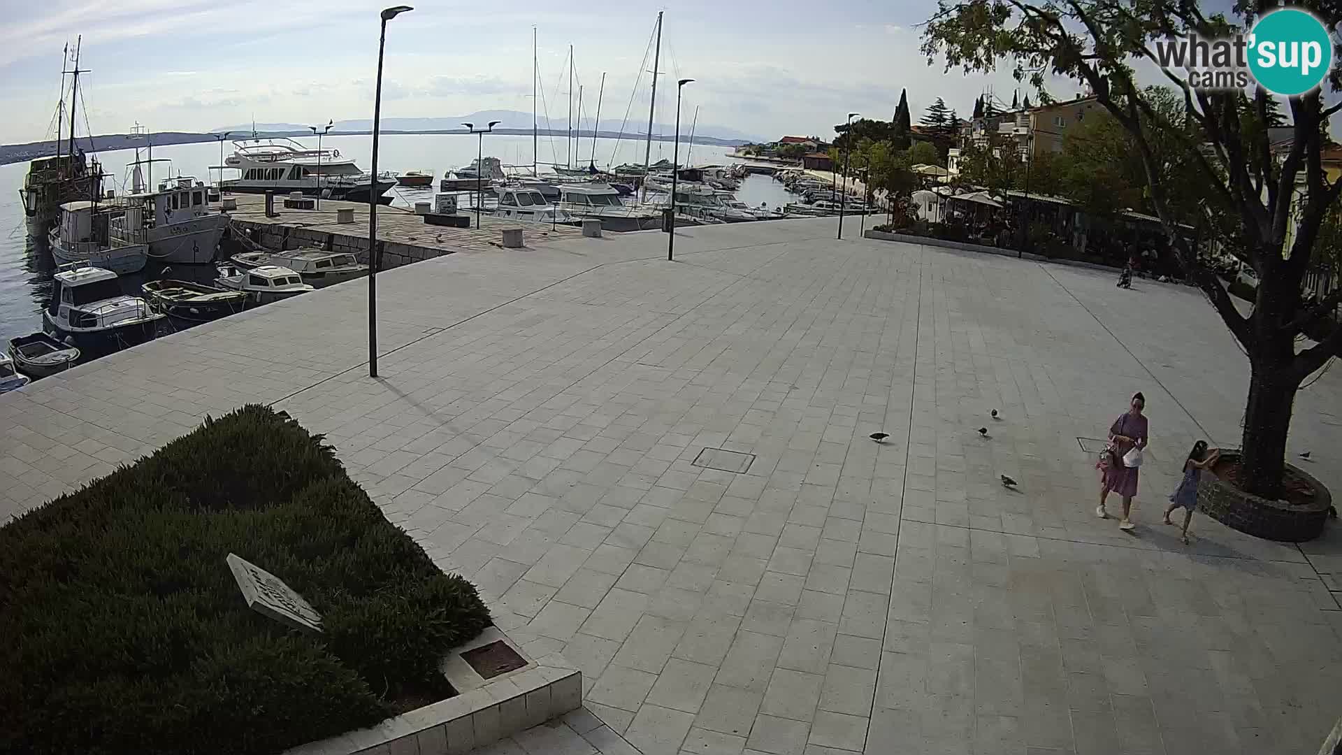 Kamera v živo Selce panorama – Pogled z apartmaja Lela