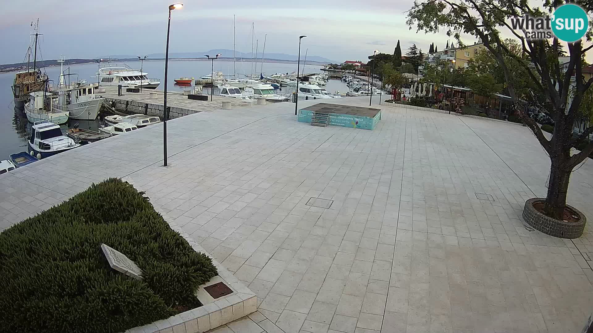 Kamera v živo Selce panorama – Pogled z apartmaja Lela