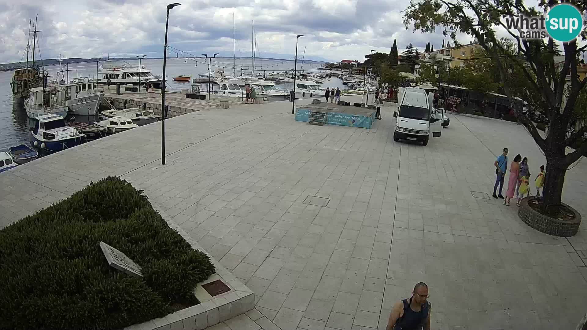 Webcam Selce panorama – Blick von der Wohnung Lela