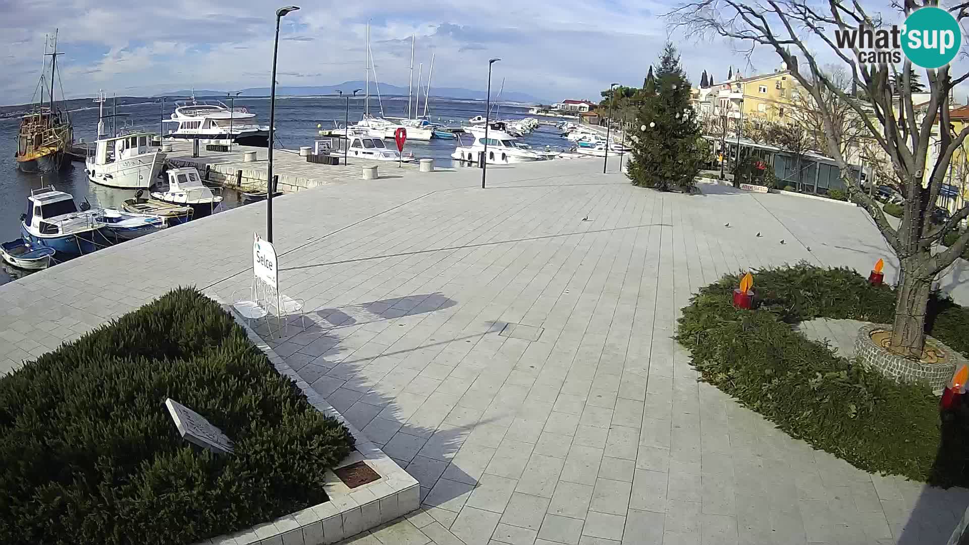 Selce webcam – Hauptplatz